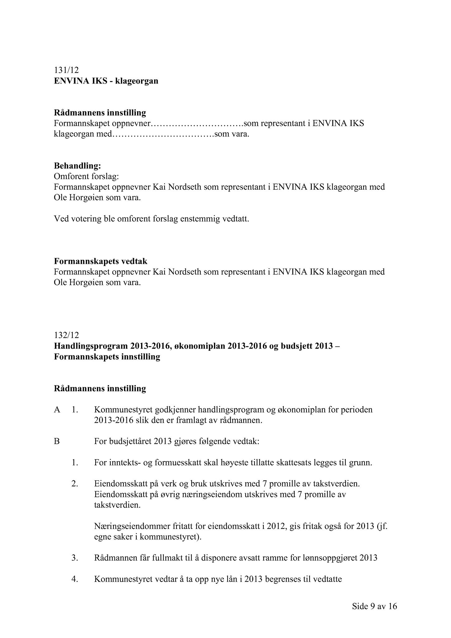 Klæbu Kommune, TRKO/KK/02-FS/L005: Formannsskapet - Møtedokumenter, 2012, p. 3002