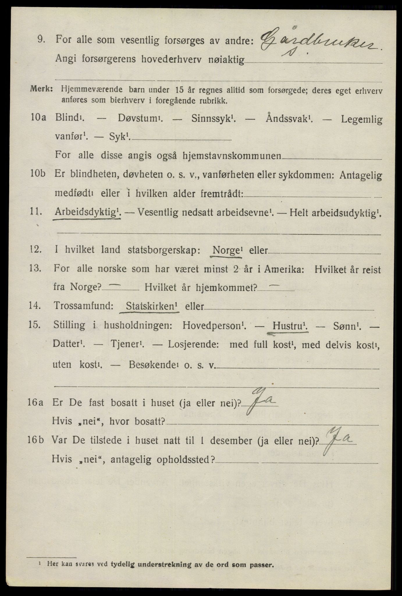 SAO, 1920 census for Nittedal, 1920, p. 2813