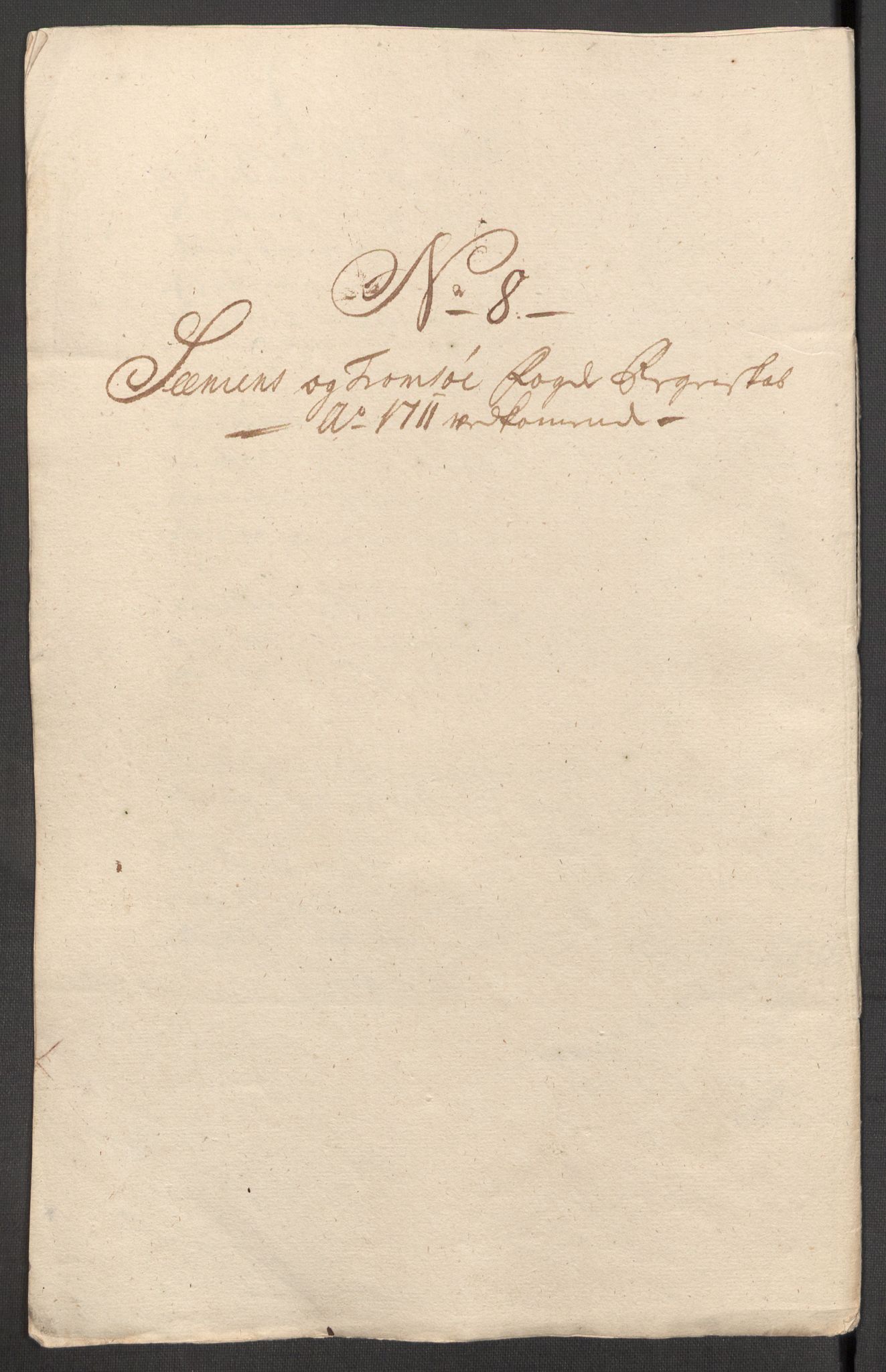 Rentekammeret inntil 1814, Reviderte regnskaper, Fogderegnskap, AV/RA-EA-4092/R68/L4758: Fogderegnskap Senja og Troms, 1711-1712, p. 76