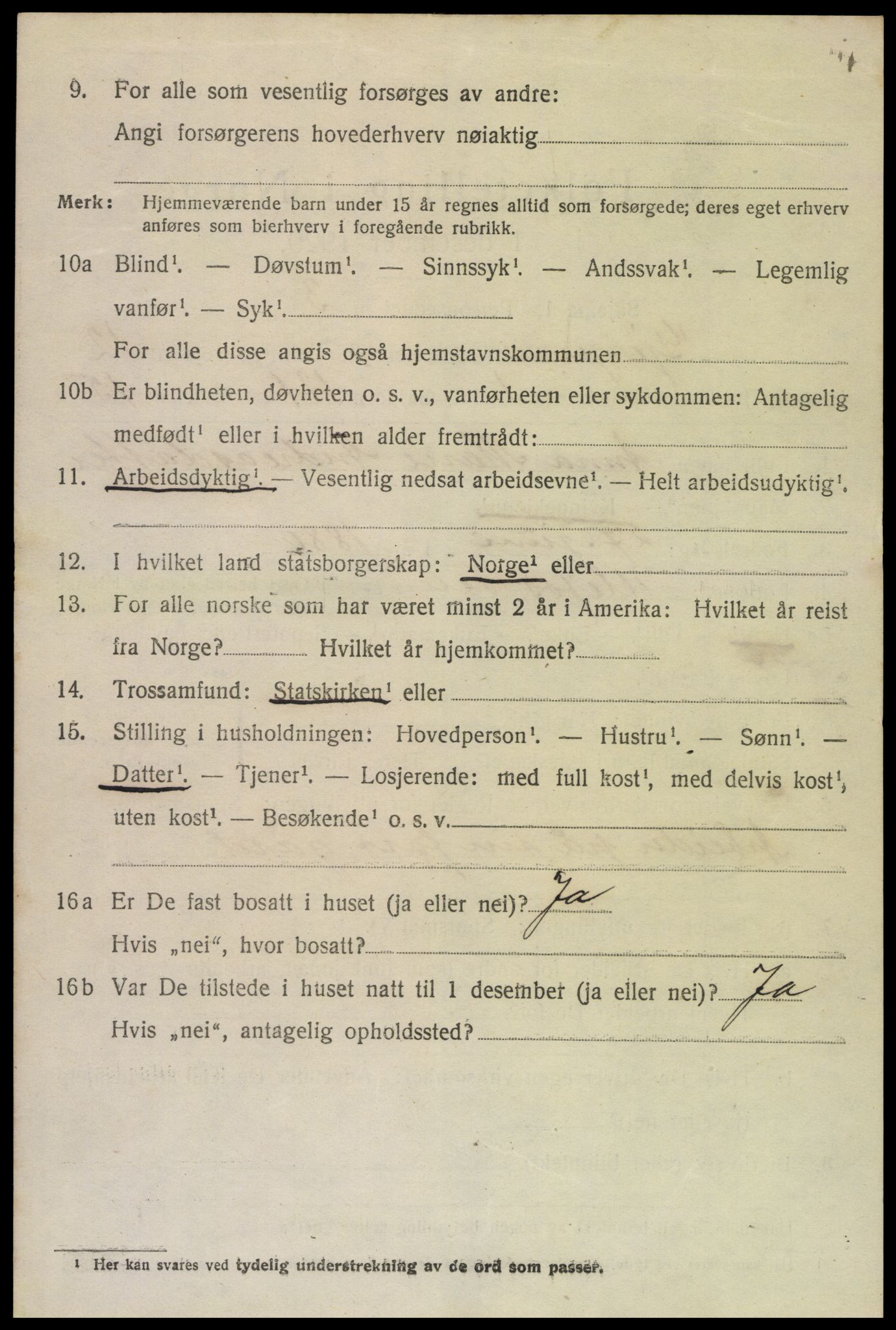 SAKO, 1920 census for Gjerpen, 1920, p. 13577