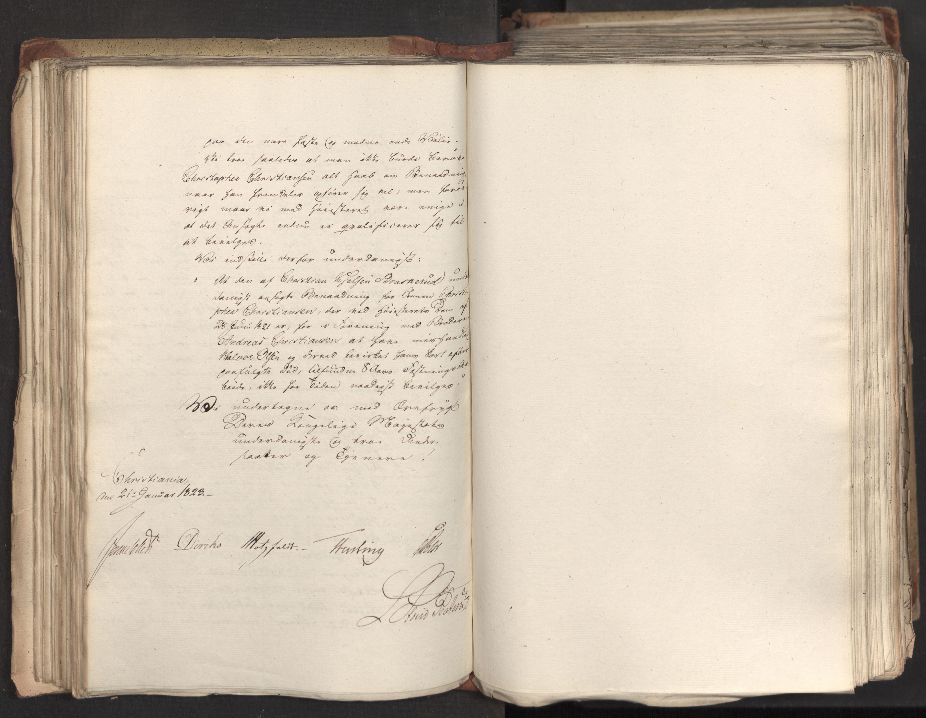 Statsrådsavdelingen i Stockholm, AV/RA-S-1003/D/Da/L0033: Regjeringsinnstillinger nr. 1-274, 1823, p. 138