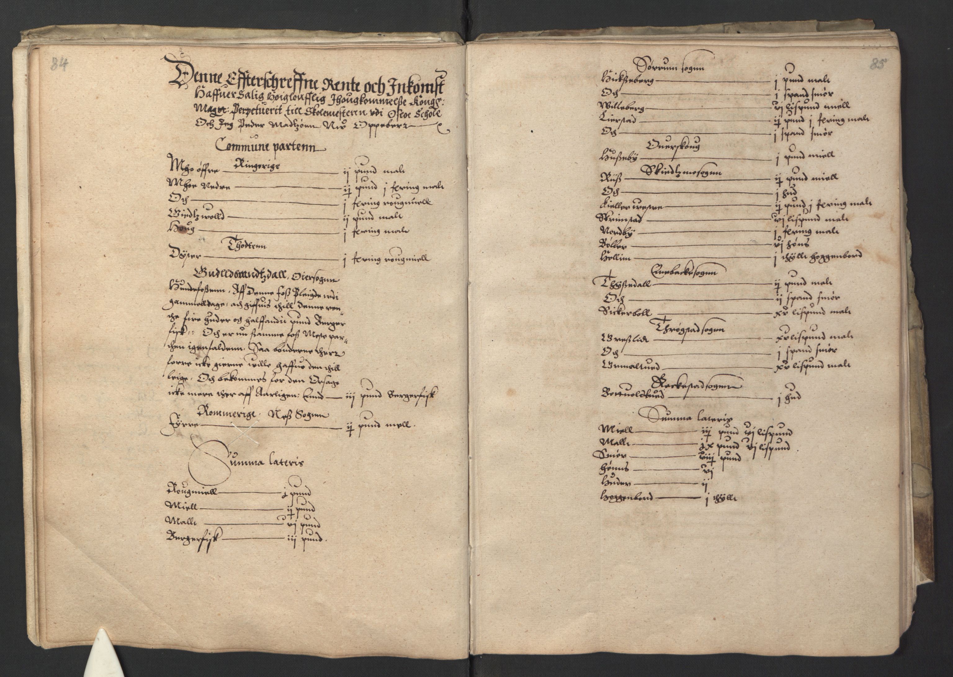 Stattholderembetet 1572-1771, RA/EA-2870/Ek/L0001/0001: Jordebøker før 1624 og til utligning av garnisonsskatt 1624-1626: / Jordebok for Oslo kapitel, 1595, p. 49