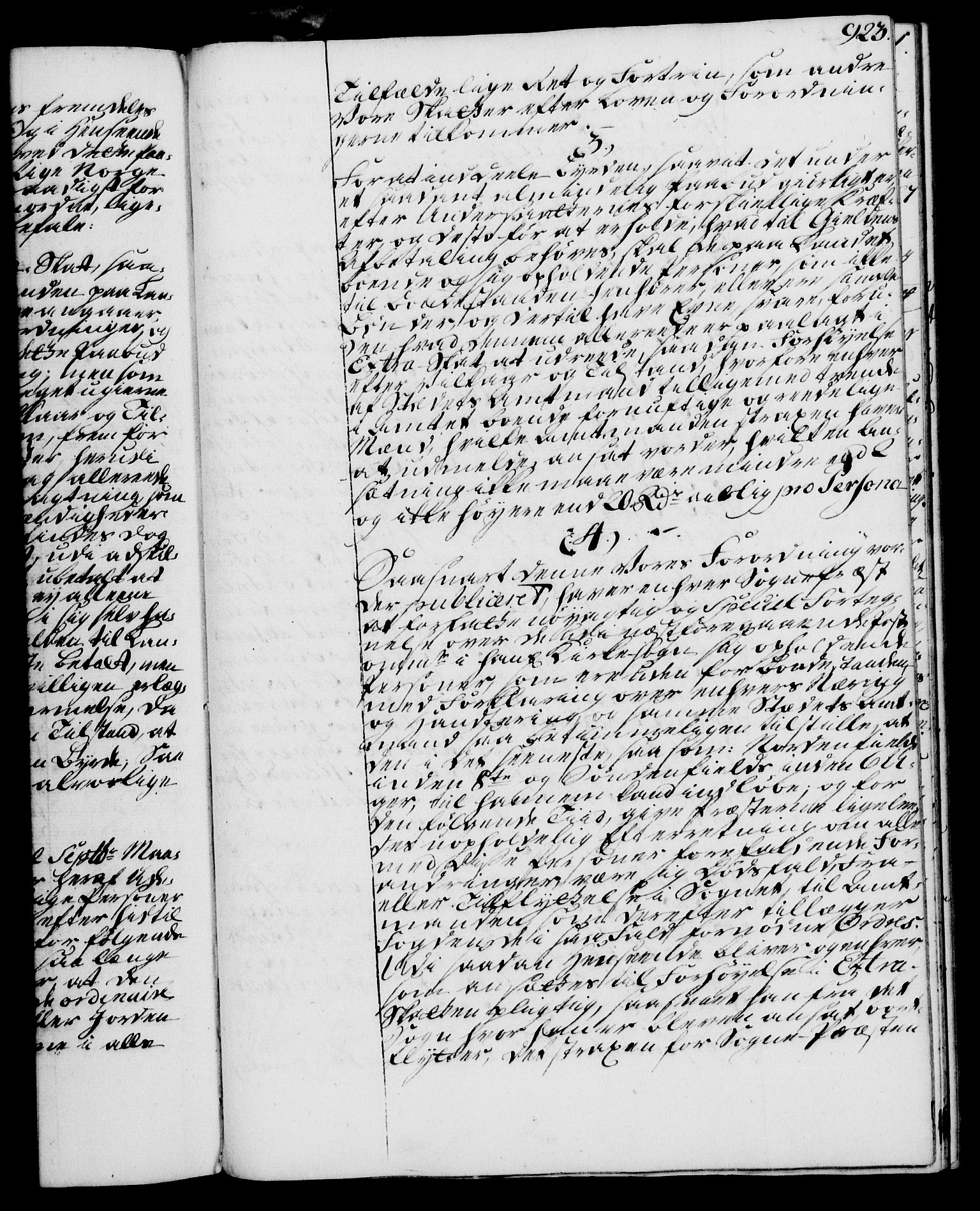 Rentekammeret, Kammerkanselliet, RA/EA-3111/G/Gg/Gga/L0007: Norsk ekspedisjonsprotokoll med register (merket RK 53.7), 1759-1768, p. 923