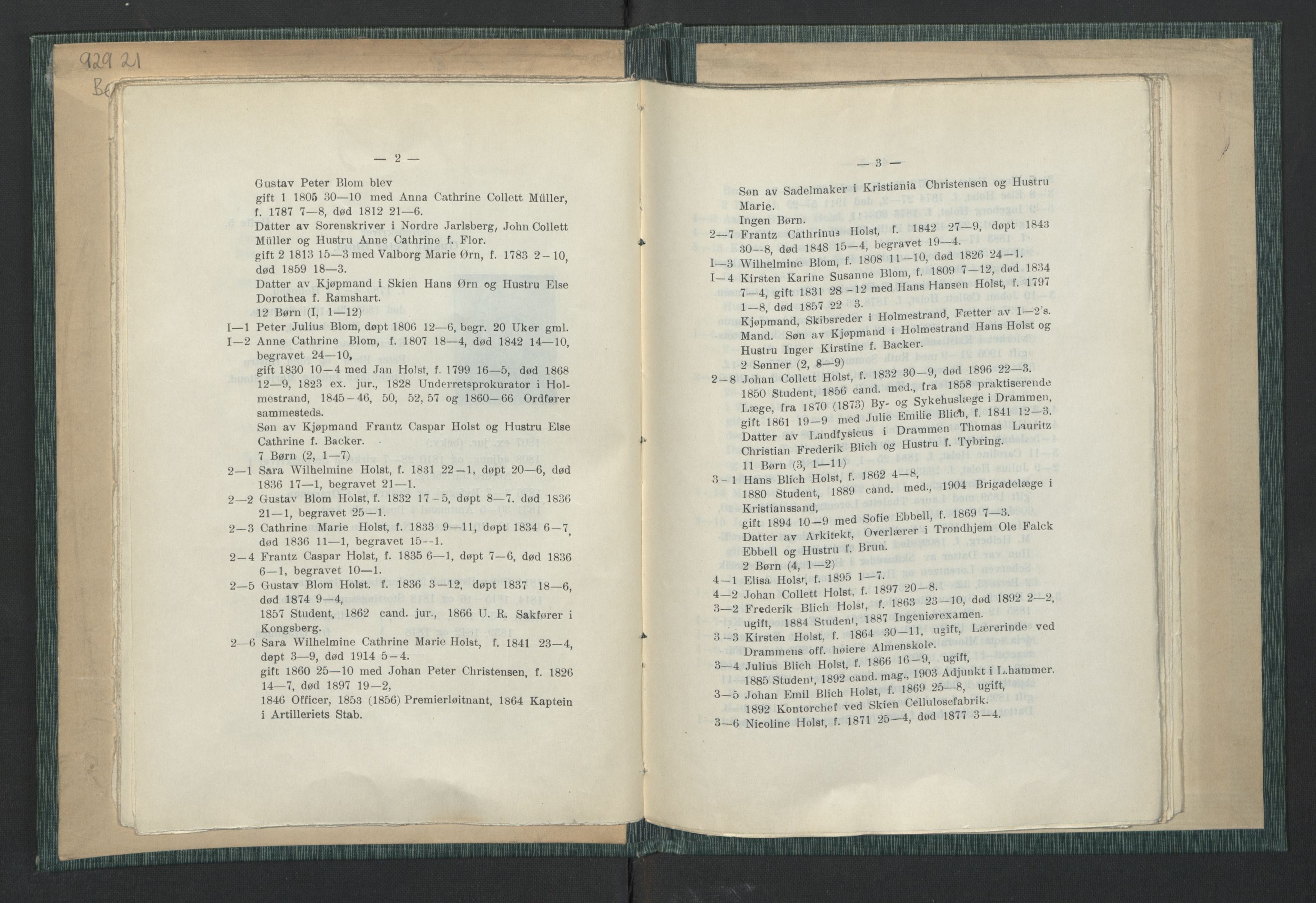 Andre publikasjoner, PUBL/PUBL-999/0003/0001: Johan Kielland Bergwitz: Vore Eidsvollsmænds efterkommere. Gjennem alle linjer i 100 aar (1914), 1814-1914, p. 22