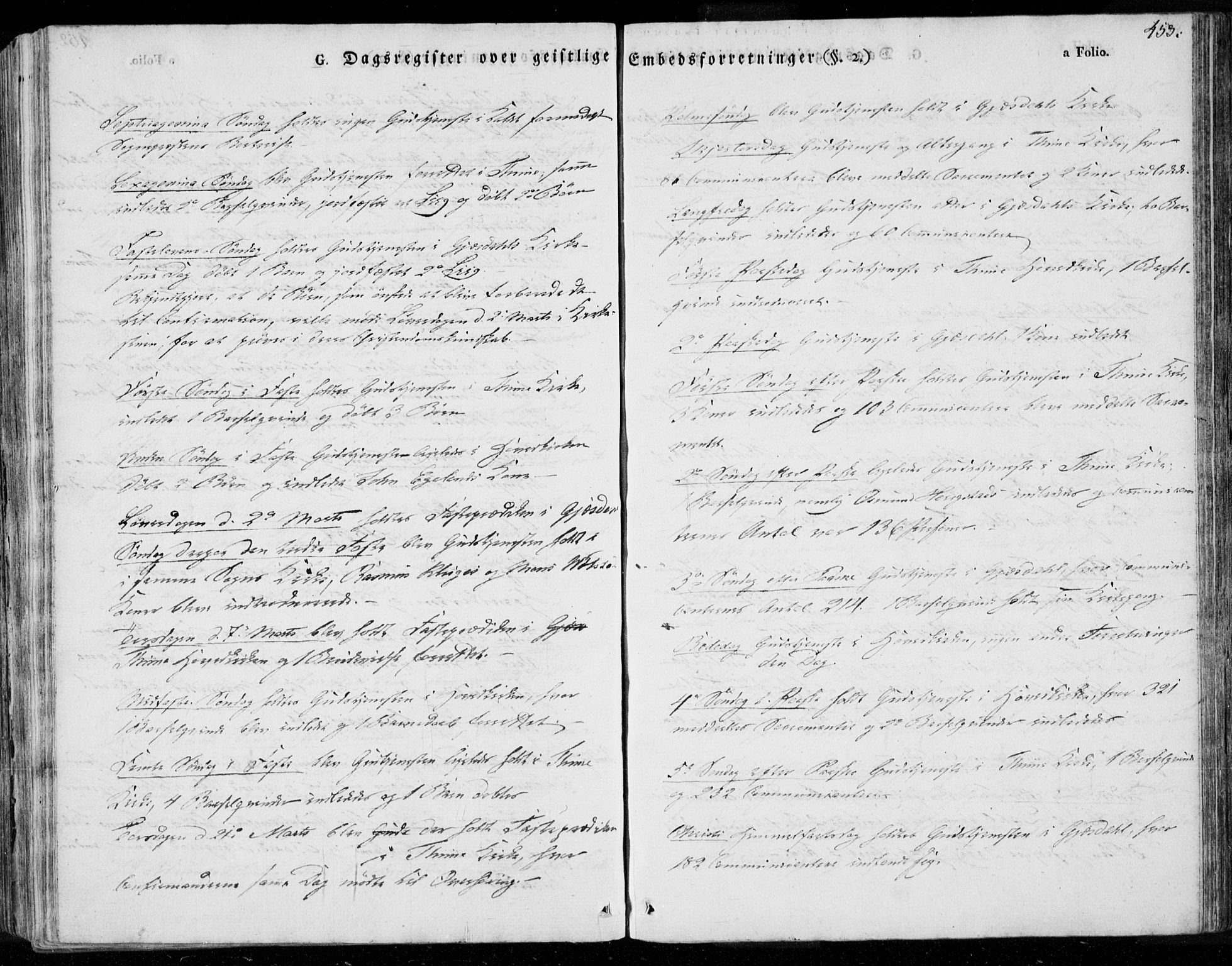 Lye sokneprestkontor, AV/SAST-A-101794/001/30BA/L0004: Parish register (official) no. A 4, 1826-1841, p. 453