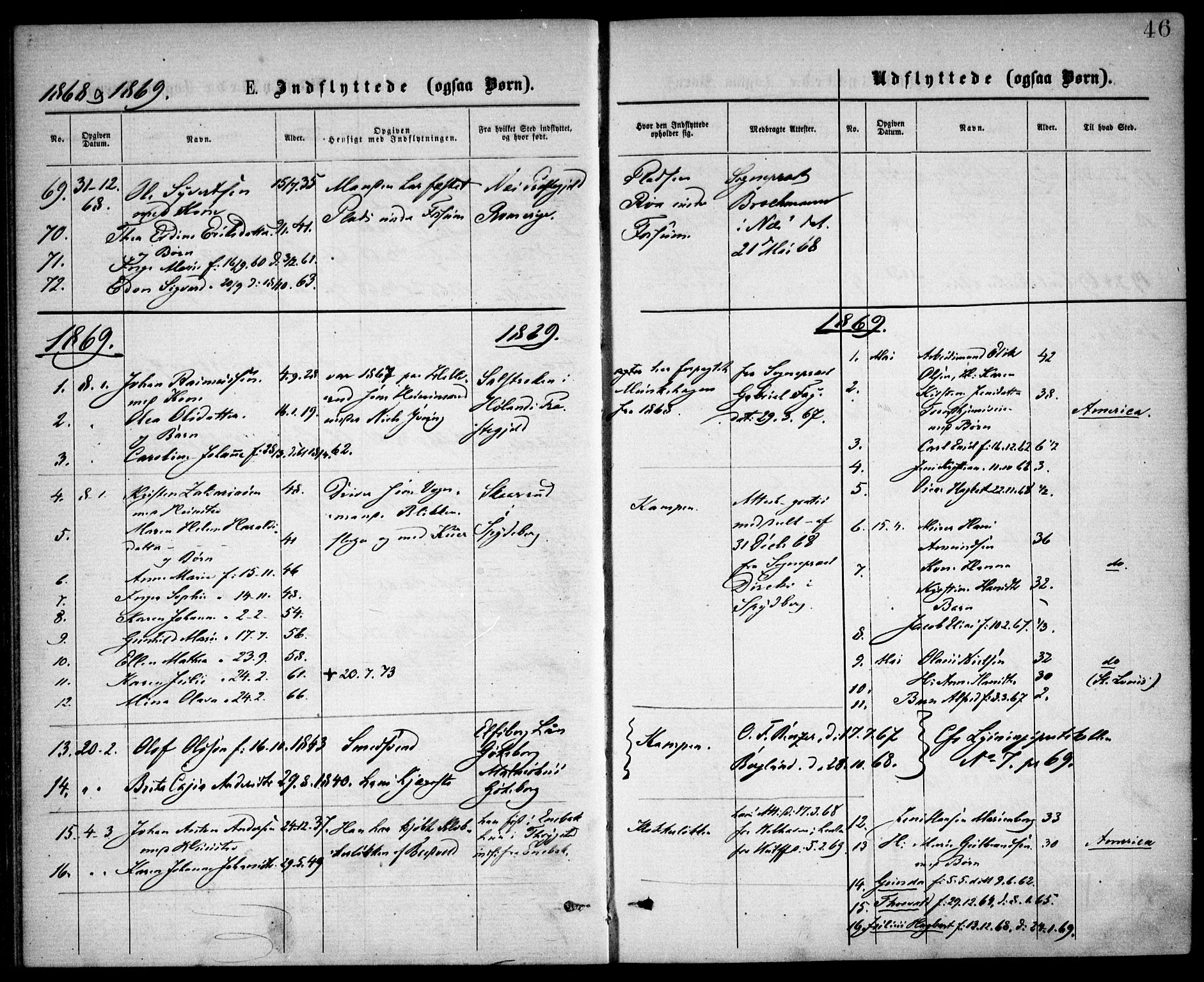 Østre Aker prestekontor Kirkebøker, SAO/A-10840/F/Fa/L0002: Parish register (official) no. I 2, 1861-1878, p. 46