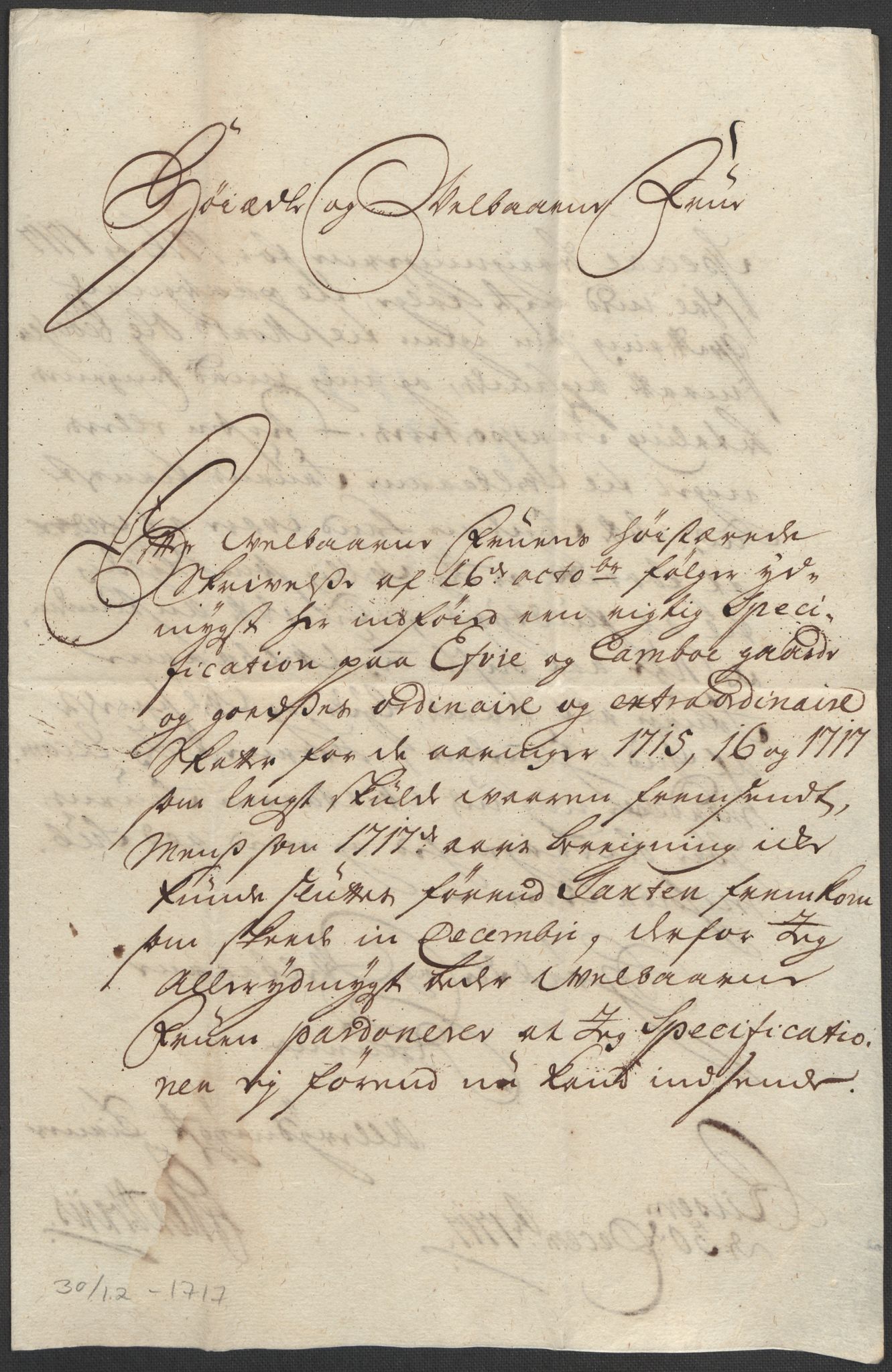 Riksarkivets diplomsamling, AV/RA-EA-5965/F12/L0004: Pk. 7 (I), 1490-1729, p. 189