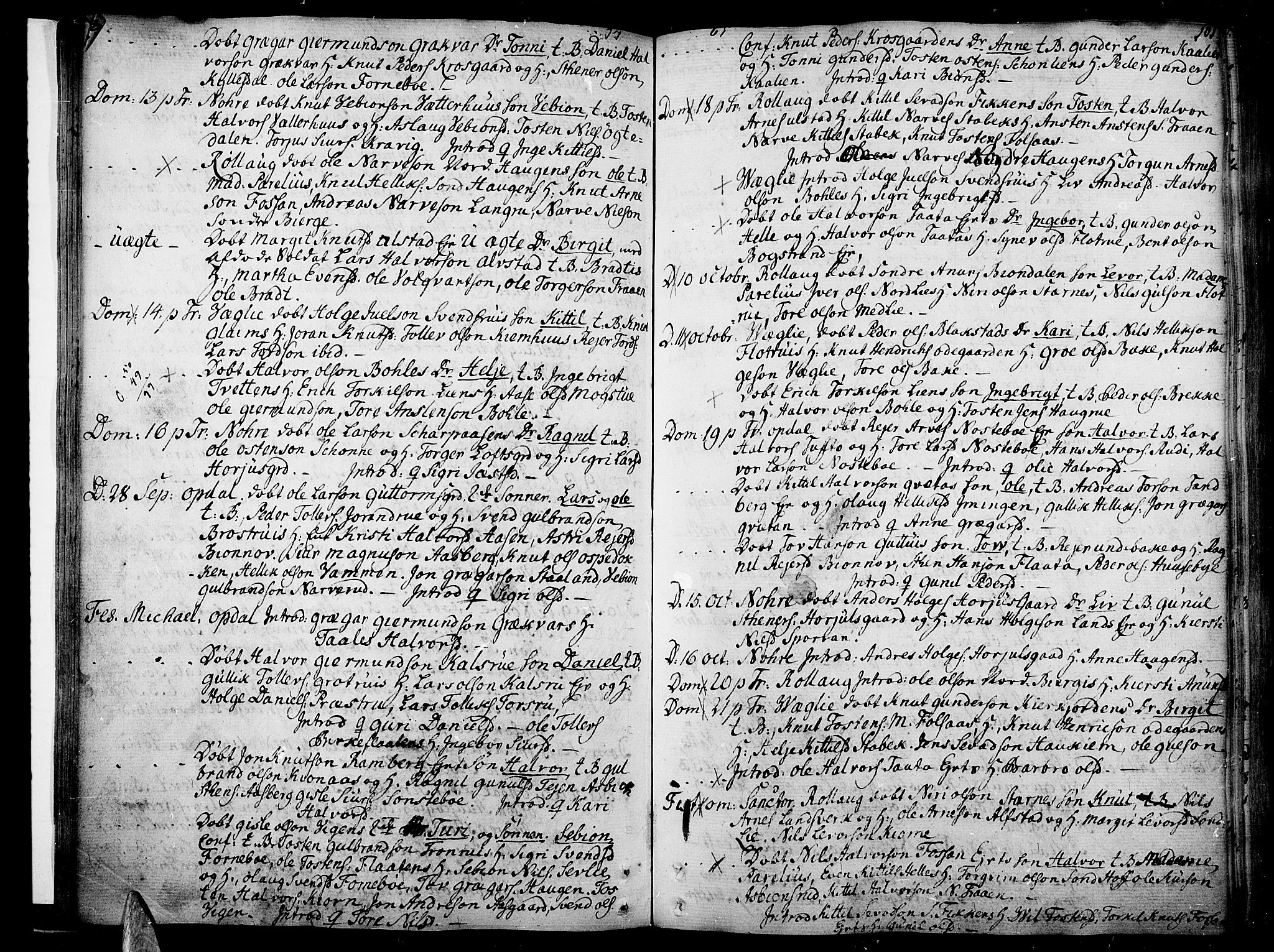 Rollag kirkebøker, SAKO/A-240/F/Fa/L0003: Parish register (official) no. I 3, 1743-1778, p. 101
