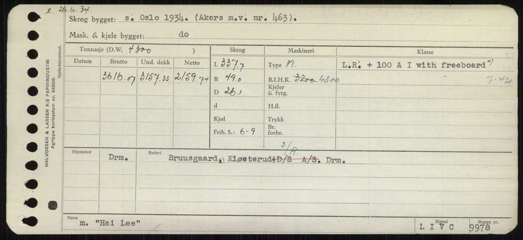 Sjøfartsdirektoratet med forløpere, Skipsmålingen, RA/S-1627/H/Hb/L0002: Fartøy, E-H, p. 317