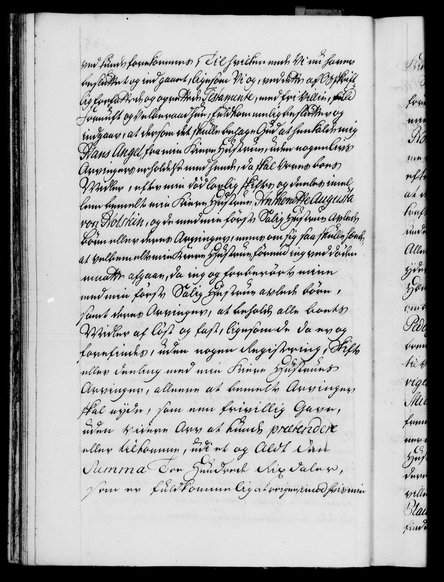 Danske Kanselli 1572-1799, AV/RA-EA-3023/F/Fc/Fca/Fcaa/L0031: Norske registre, 1739-1740, p. 38b