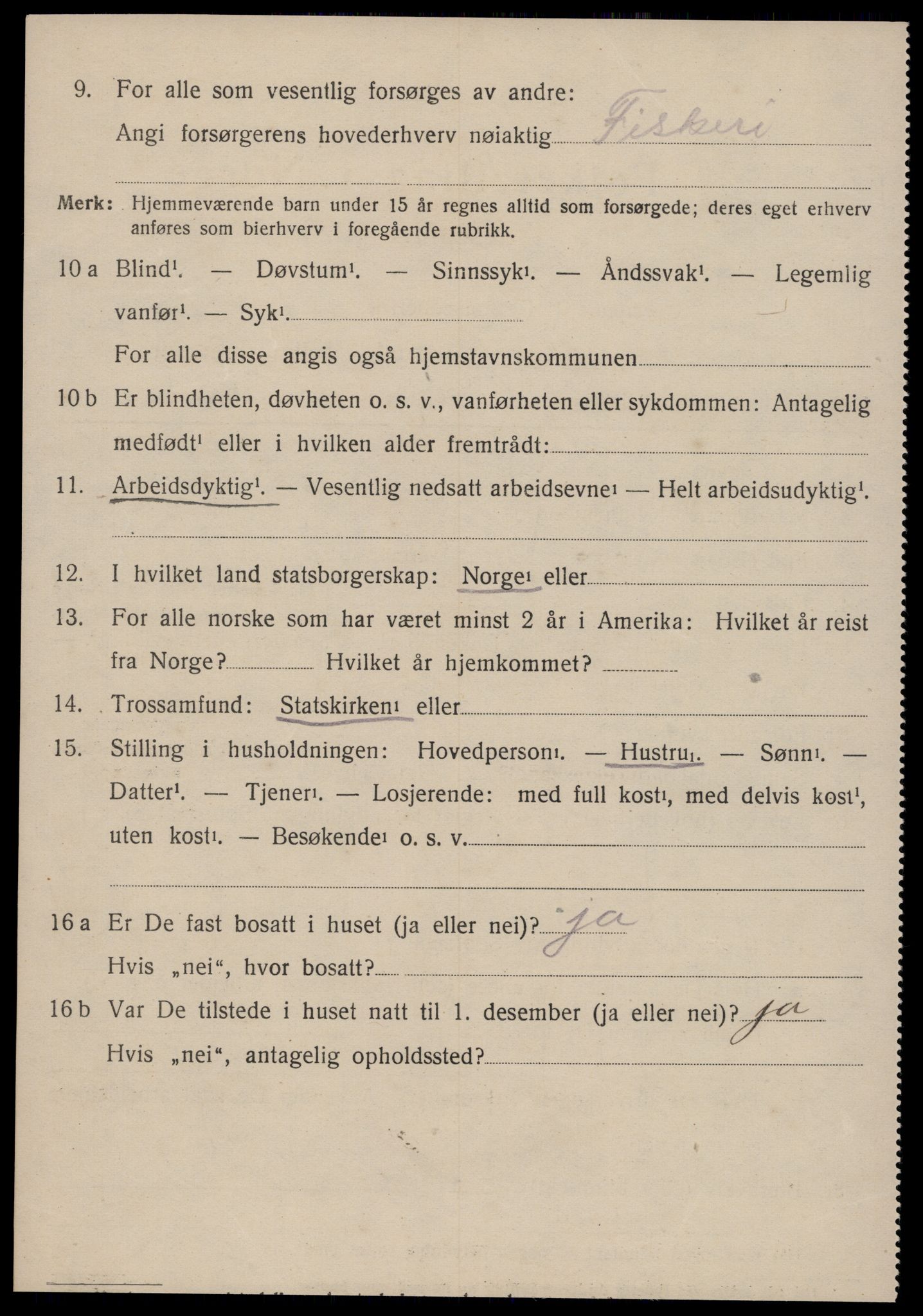 SAT, 1920 census for Edøy, 1920, p. 1611