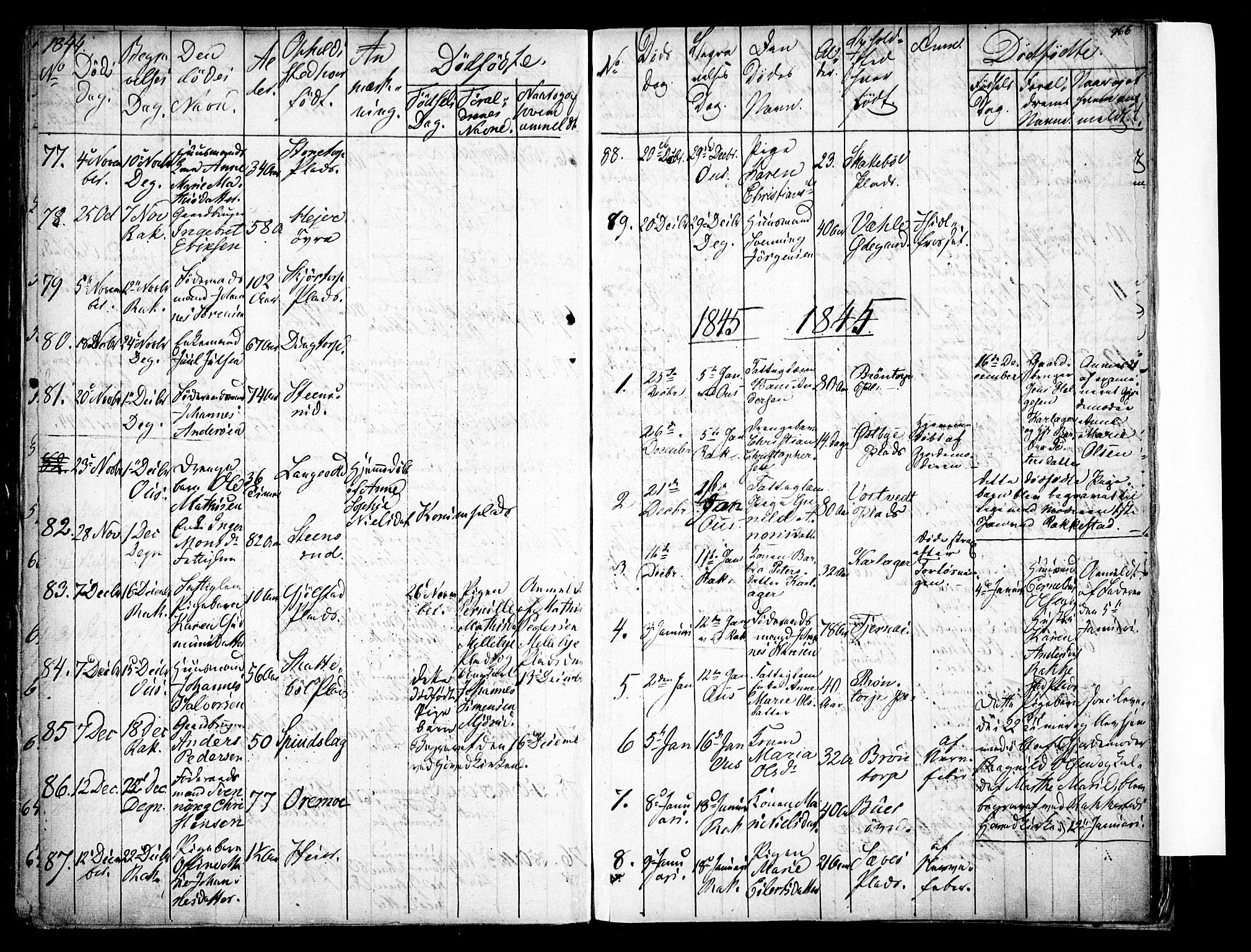 Rakkestad prestekontor Kirkebøker, SAO/A-2008/F/Fa/L0008: Parish register (official) no. I 8, 1842-1849, p. 965-966