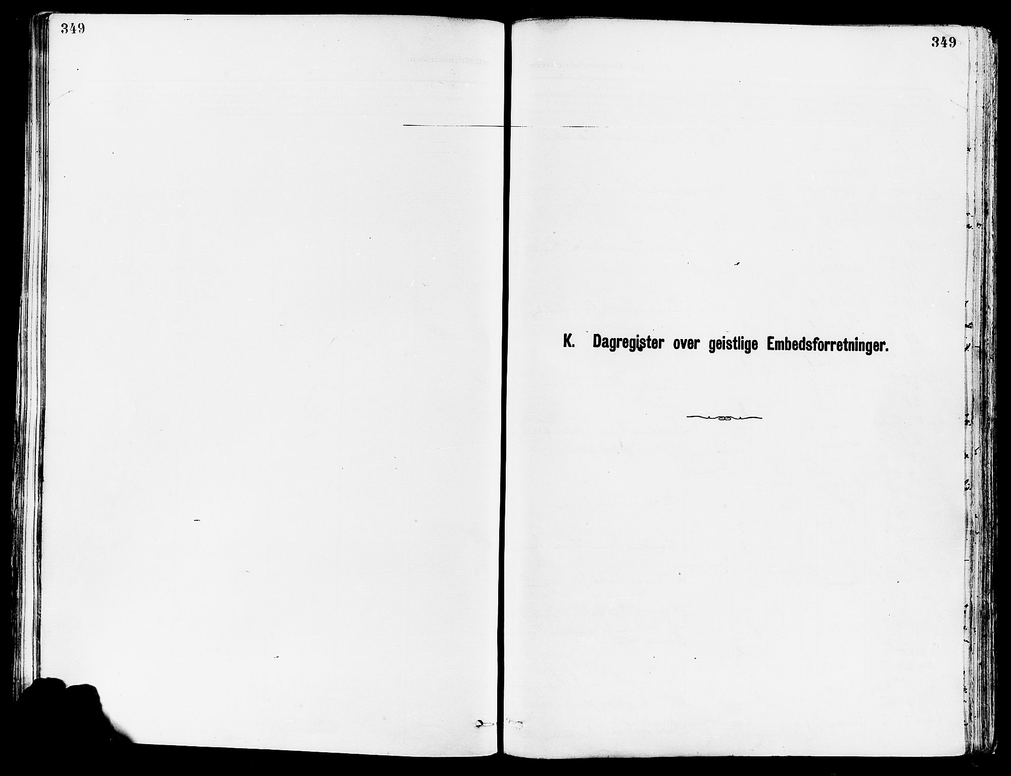 Avaldsnes sokneprestkontor, SAST/A -101851/H/Ha/Haa/L0015: Parish register (official) no. A 15, 1880-1906, p. 349