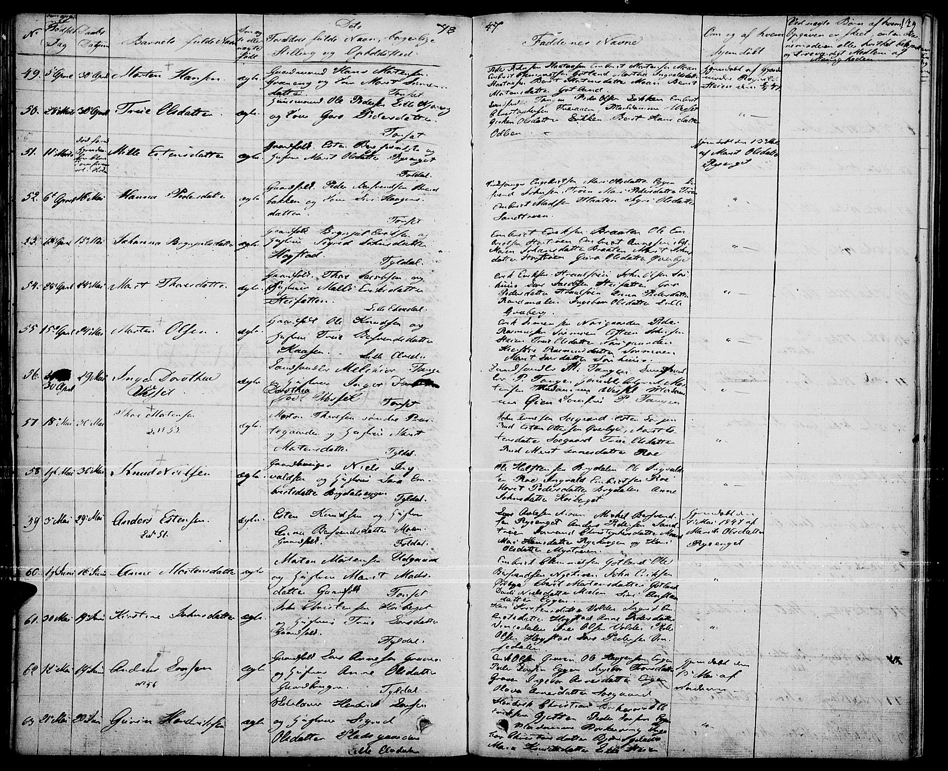 Tynset prestekontor, AV/SAH-PREST-058/H/Ha/Haa/L0019: Parish register (official) no. 19, 1829-1847, p. 139