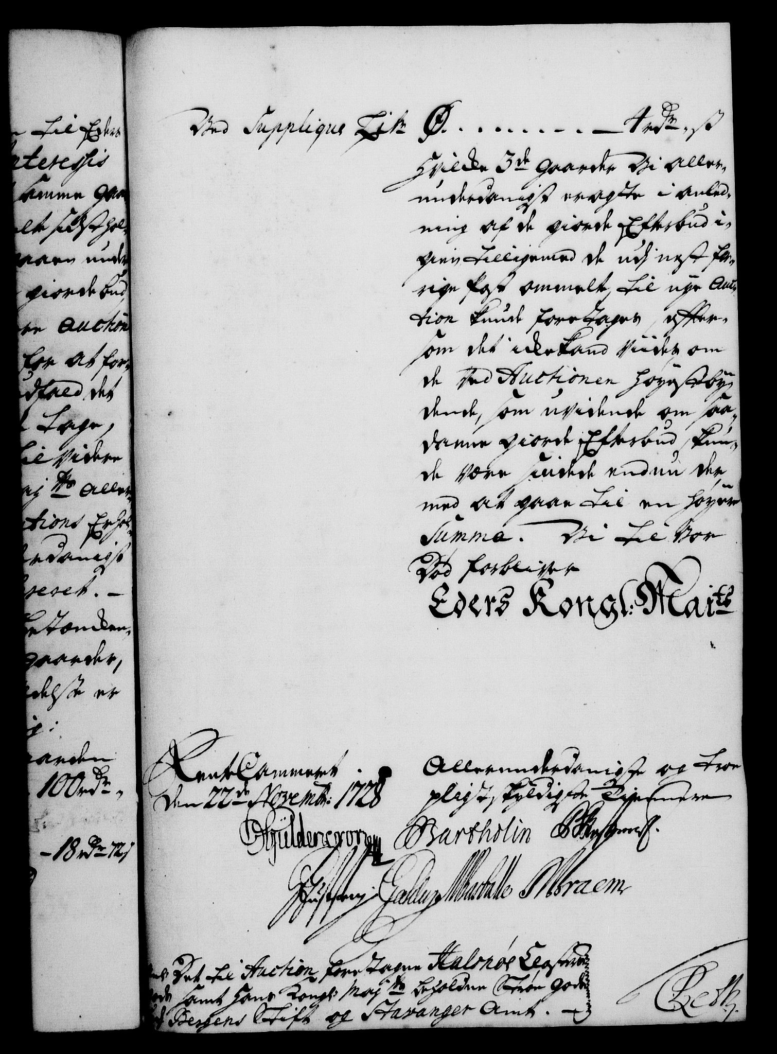 Rentekammeret, Kammerkanselliet, RA/EA-3111/G/Gf/Gfa/L0011: Norsk relasjons- og resolusjonsprotokoll (merket RK 52.11), 1728, p. 857