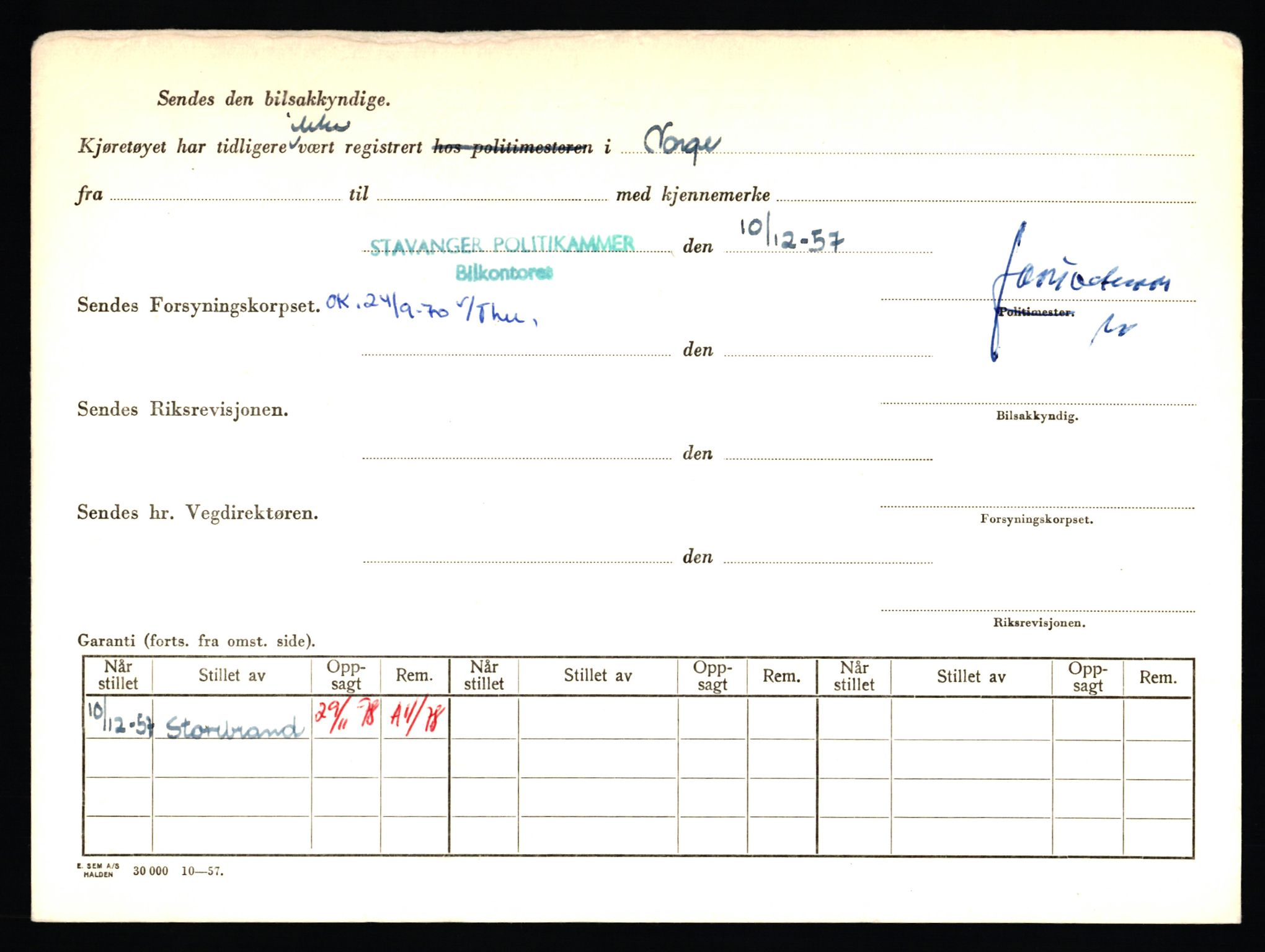 Stavanger trafikkstasjon, AV/SAST-A-101942/0/F/L0013: L-4700 - L-5079, 1930-1971, p. 508