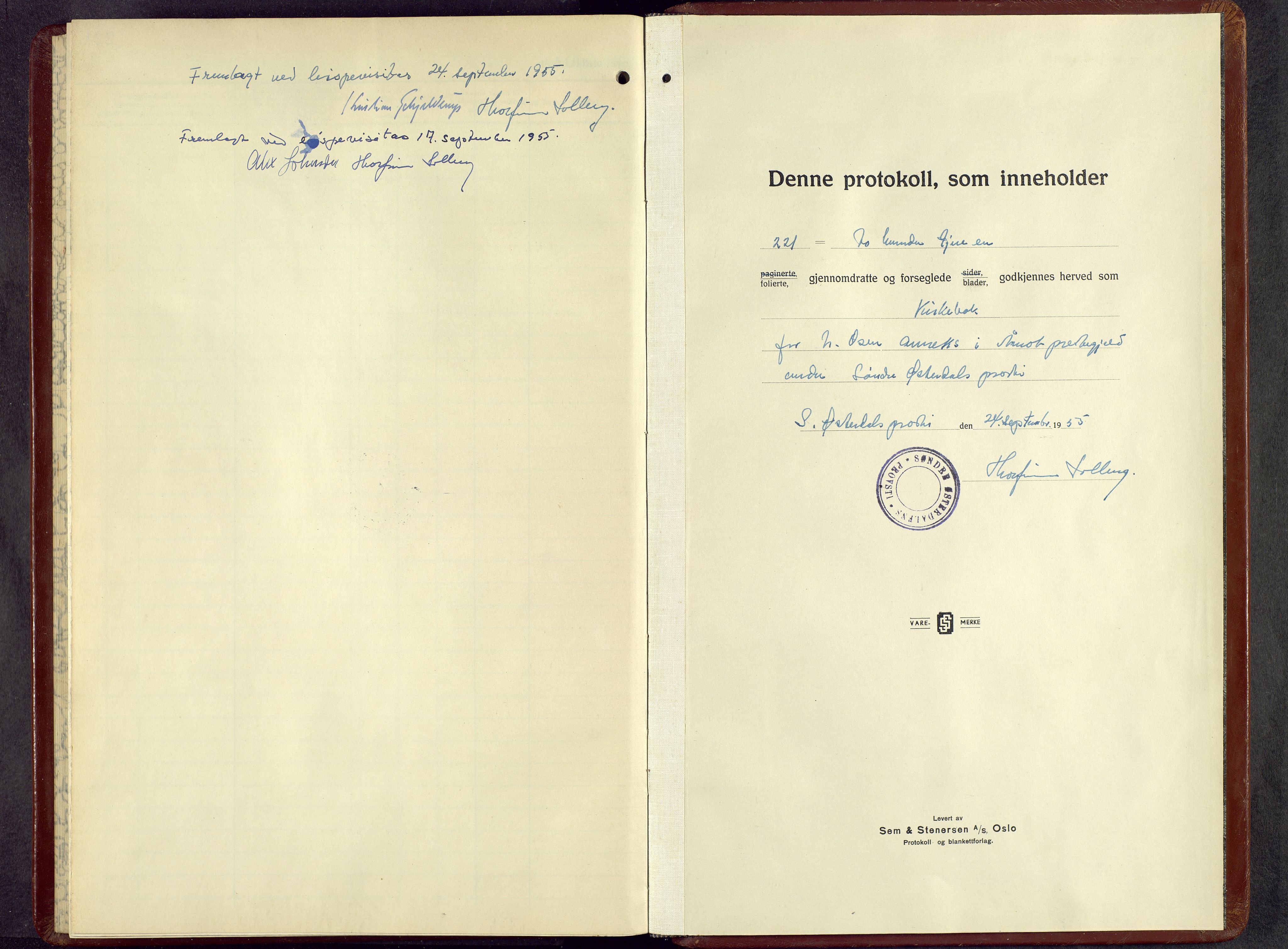 Åmot prestekontor, Hedmark, SAH/PREST-056/H/Ha/Hab/L0011: Parish register (copy) no. 11, 1949-1969