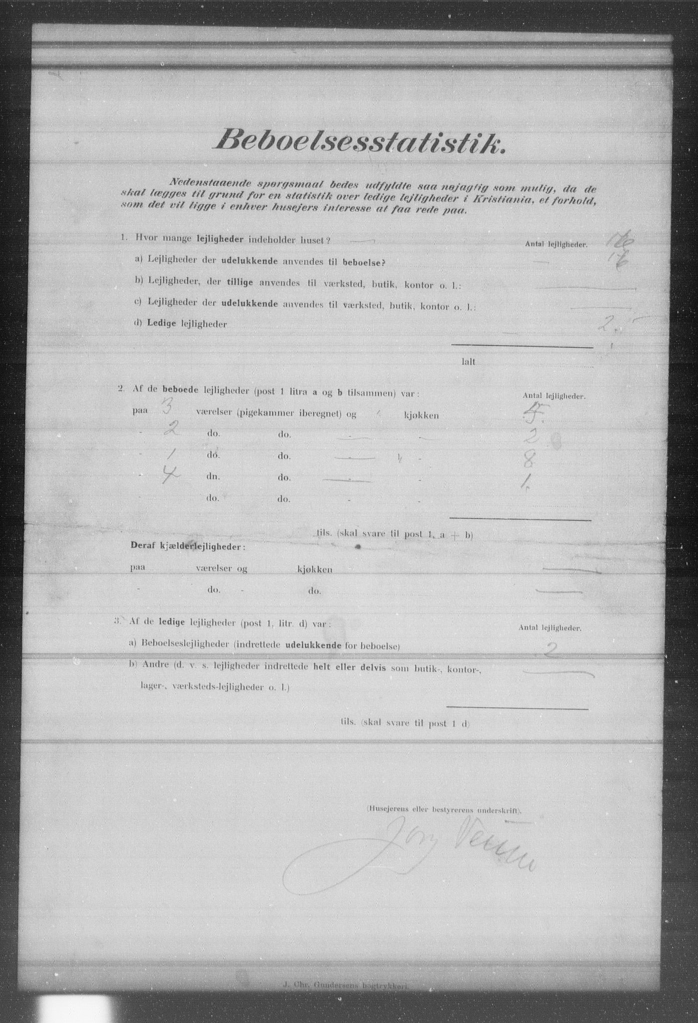 OBA, Municipal Census 1902 for Kristiania, 1902, p. 15424