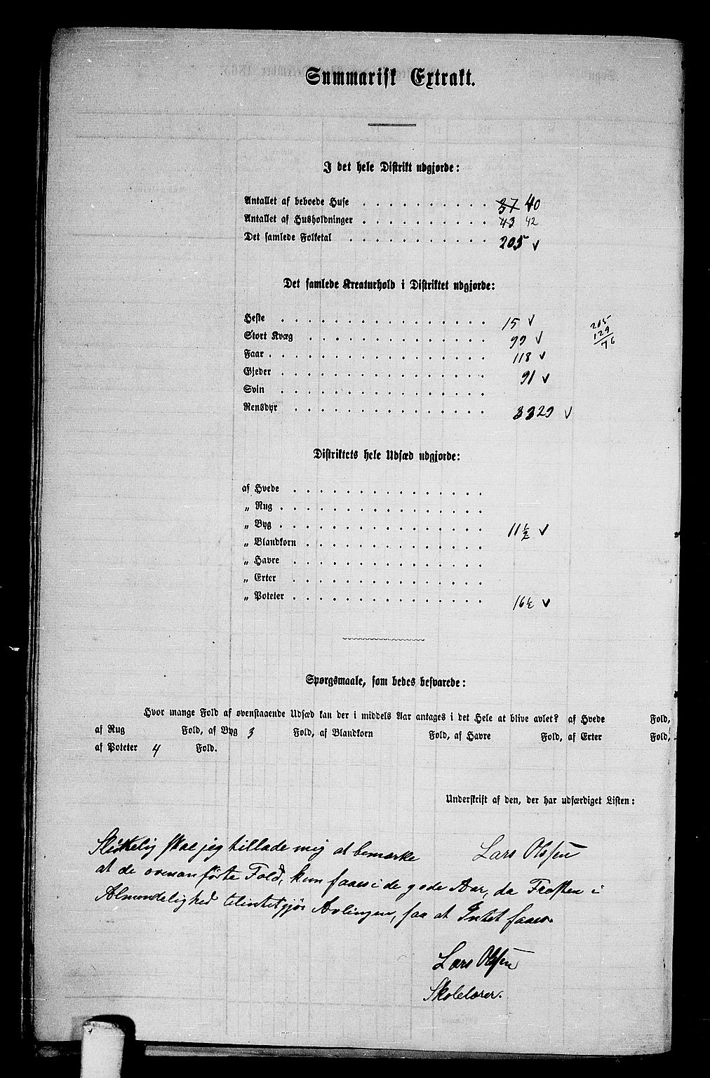 RA, 1865 census for Hattfjelldal, 1865, p. 26