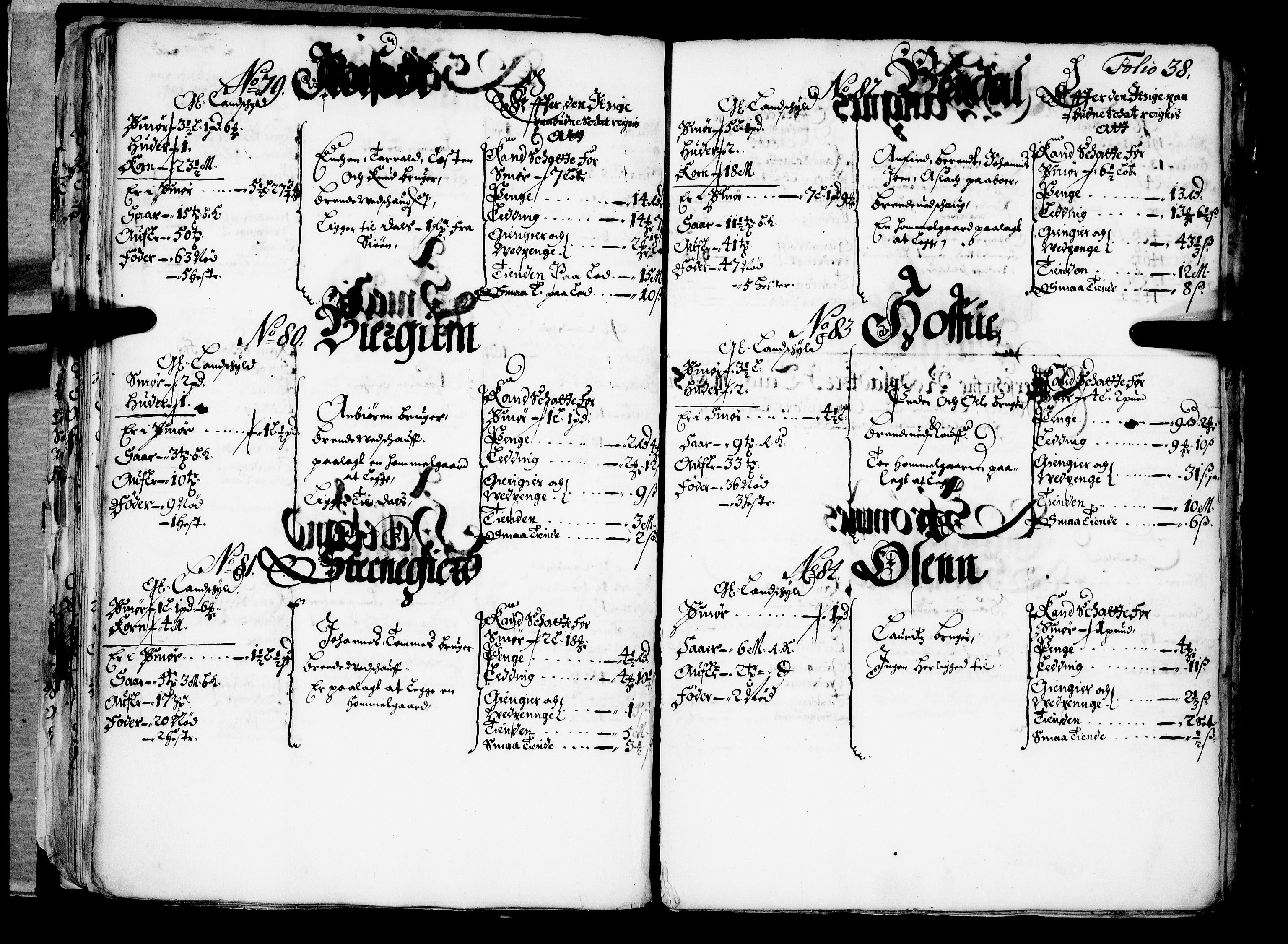 Rentekammeret inntil 1814, Realistisk ordnet avdeling, AV/RA-EA-4070/N/Nb/Nba/L0042: Ytre Sogn fogderi, 1667, p. 37b-38a