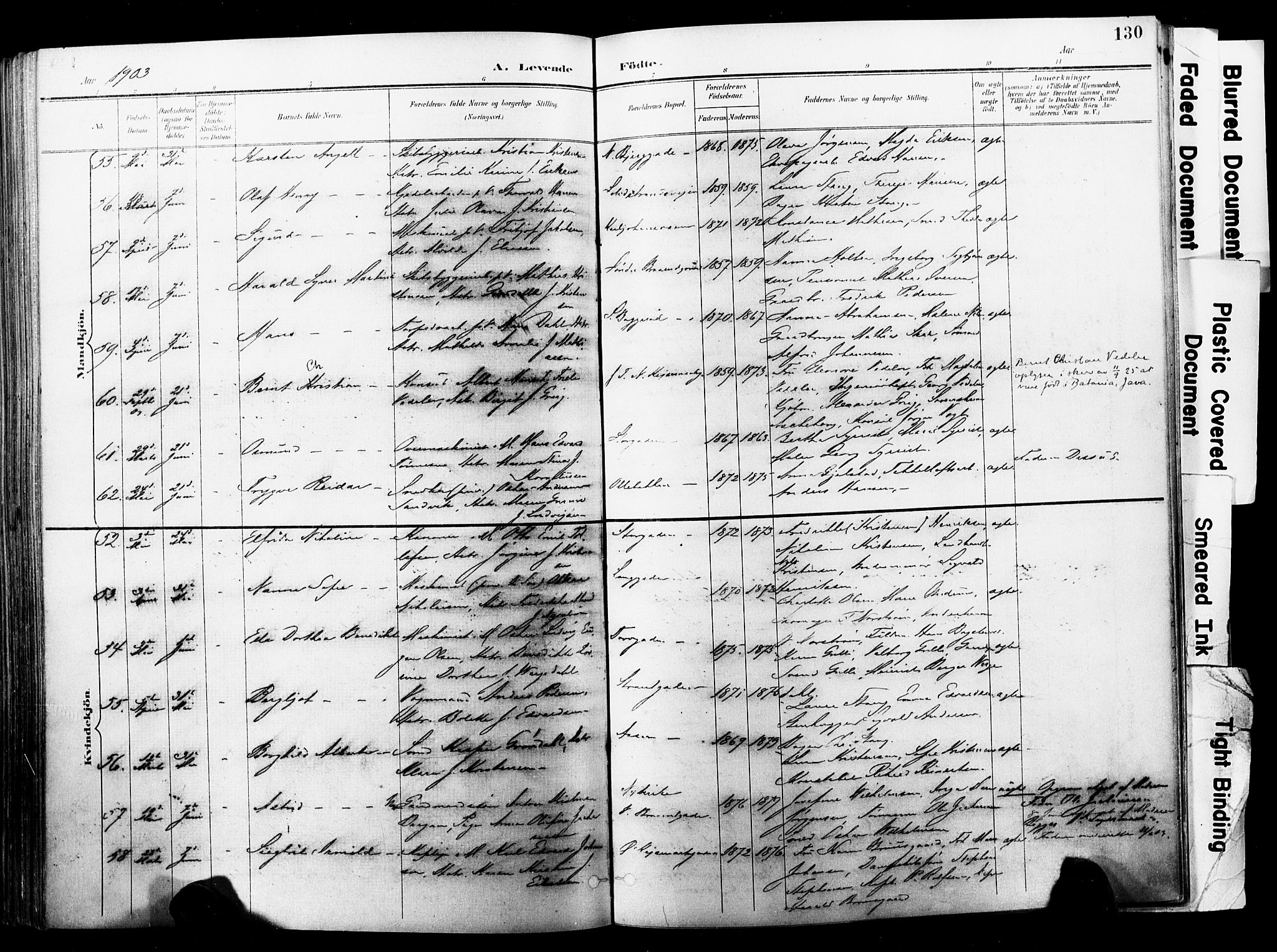 Horten kirkebøker, AV/SAKO-A-348/F/Fa/L0005: Parish register (official) no. 5, 1896-1904, p. 130