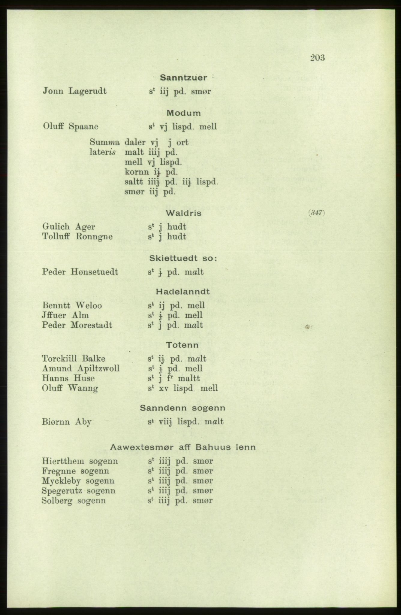 Publikasjoner utgitt av Arkivverket, PUBL/PUBL-001/C/0002: Bind 2: Rekneskap for Akershus len 1560-1561, 1560-1561, p. 203