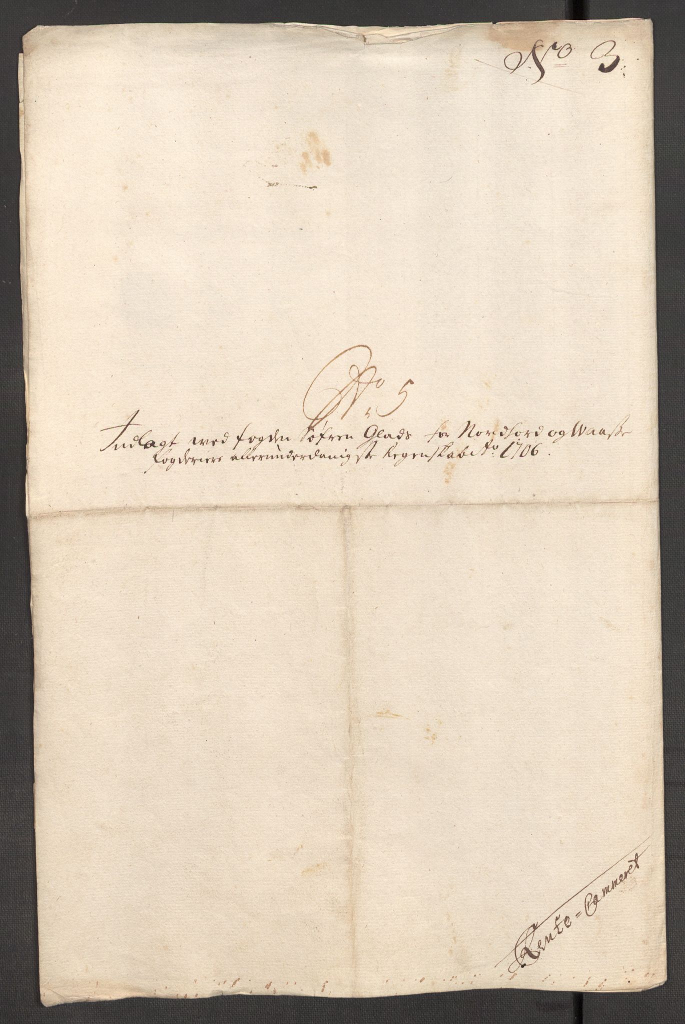 Rentekammeret inntil 1814, Reviderte regnskaper, Fogderegnskap, RA/EA-4092/R51/L3188: Fogderegnskap Nordhordland og Voss, 1706-1707, p. 34