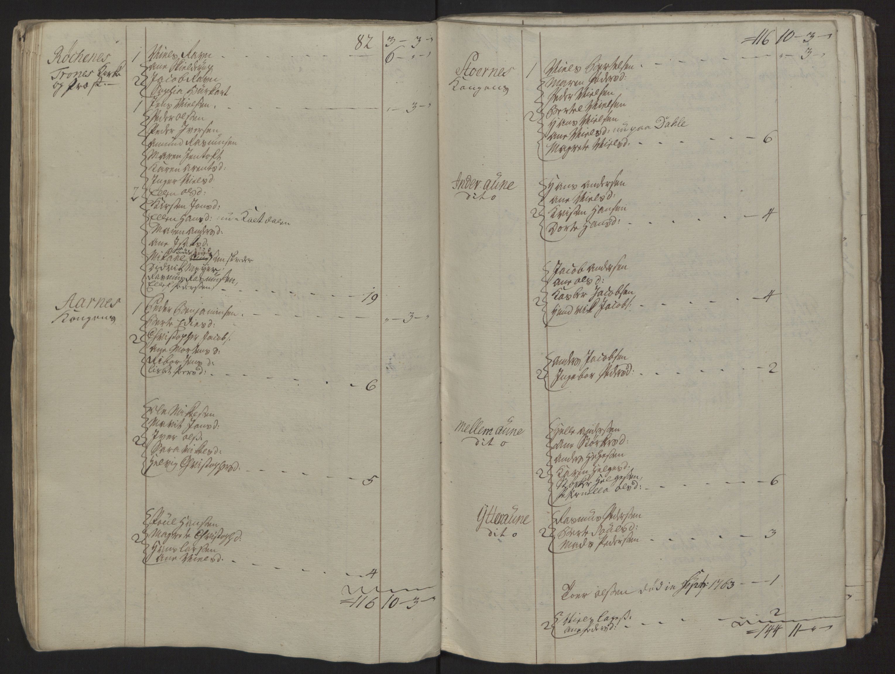 Rentekammeret inntil 1814, Reviderte regnskaper, Fogderegnskap, RA/EA-4092/R68/L4845: Ekstraskatten Senja og Troms, 1762-1765, p. 275