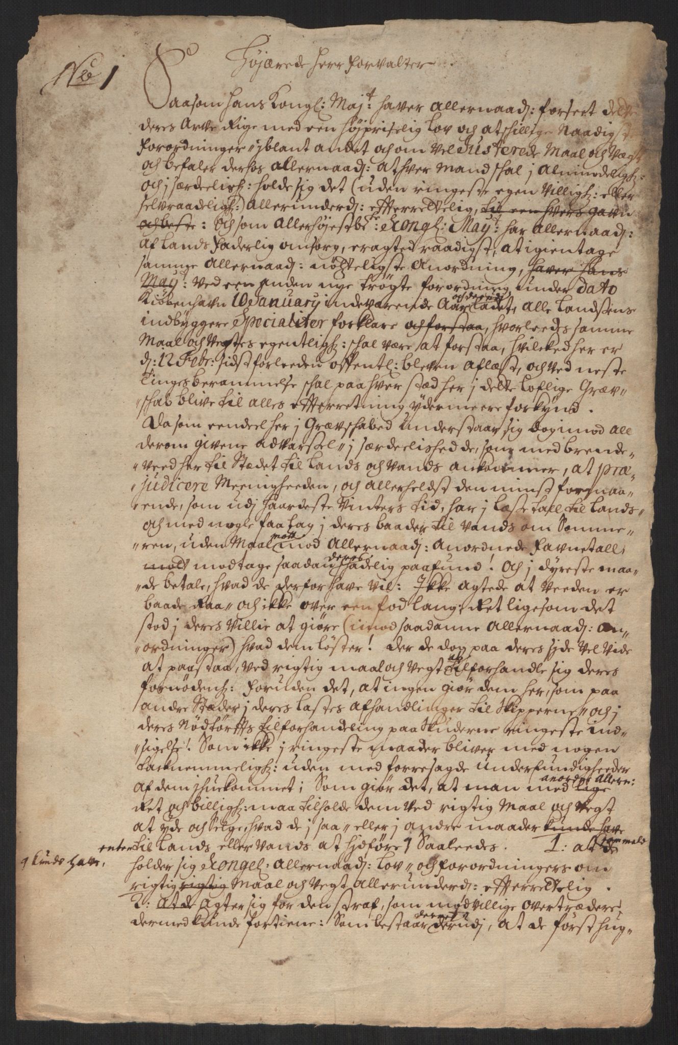 Larvik grevskap, SAKO/A-1056/Y/Yb/L0001: Dokumenter, 1698-1782, p. 337