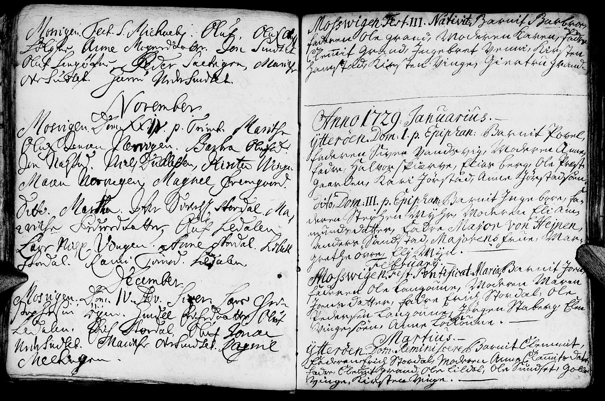Ministerialprotokoller, klokkerbøker og fødselsregistre - Nord-Trøndelag, SAT/A-1458/722/L0215: Parish register (official) no. 722A02, 1718-1755, p. 33