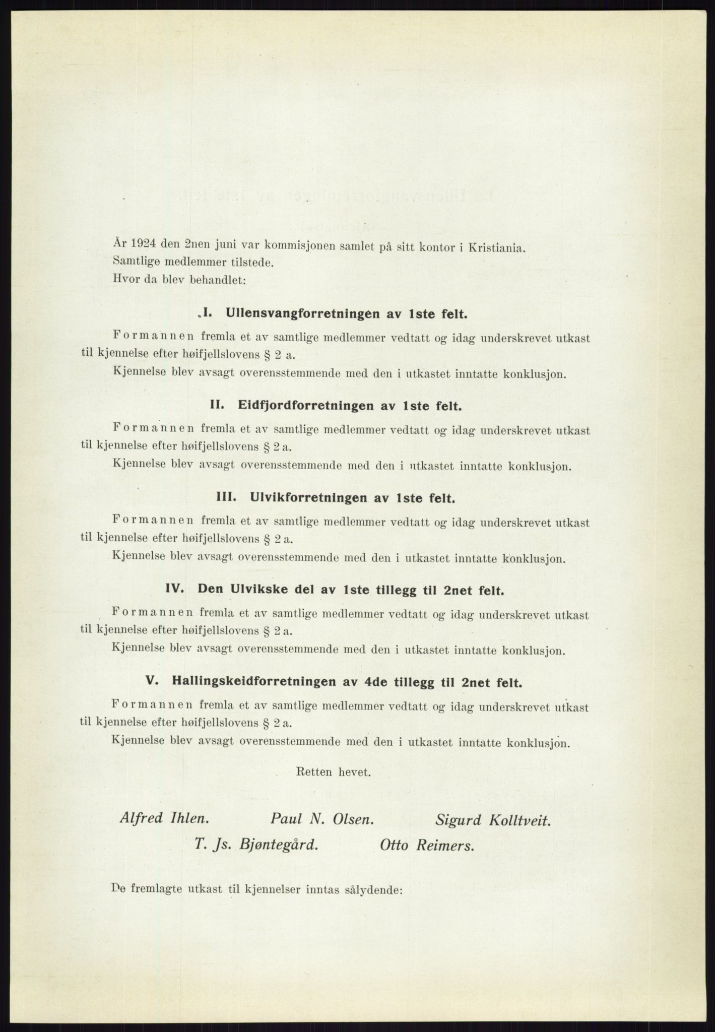 Høyfjellskommisjonen, RA/S-1546/X/Xa/L0001: Nr. 1-33, 1909-1953, p. 607