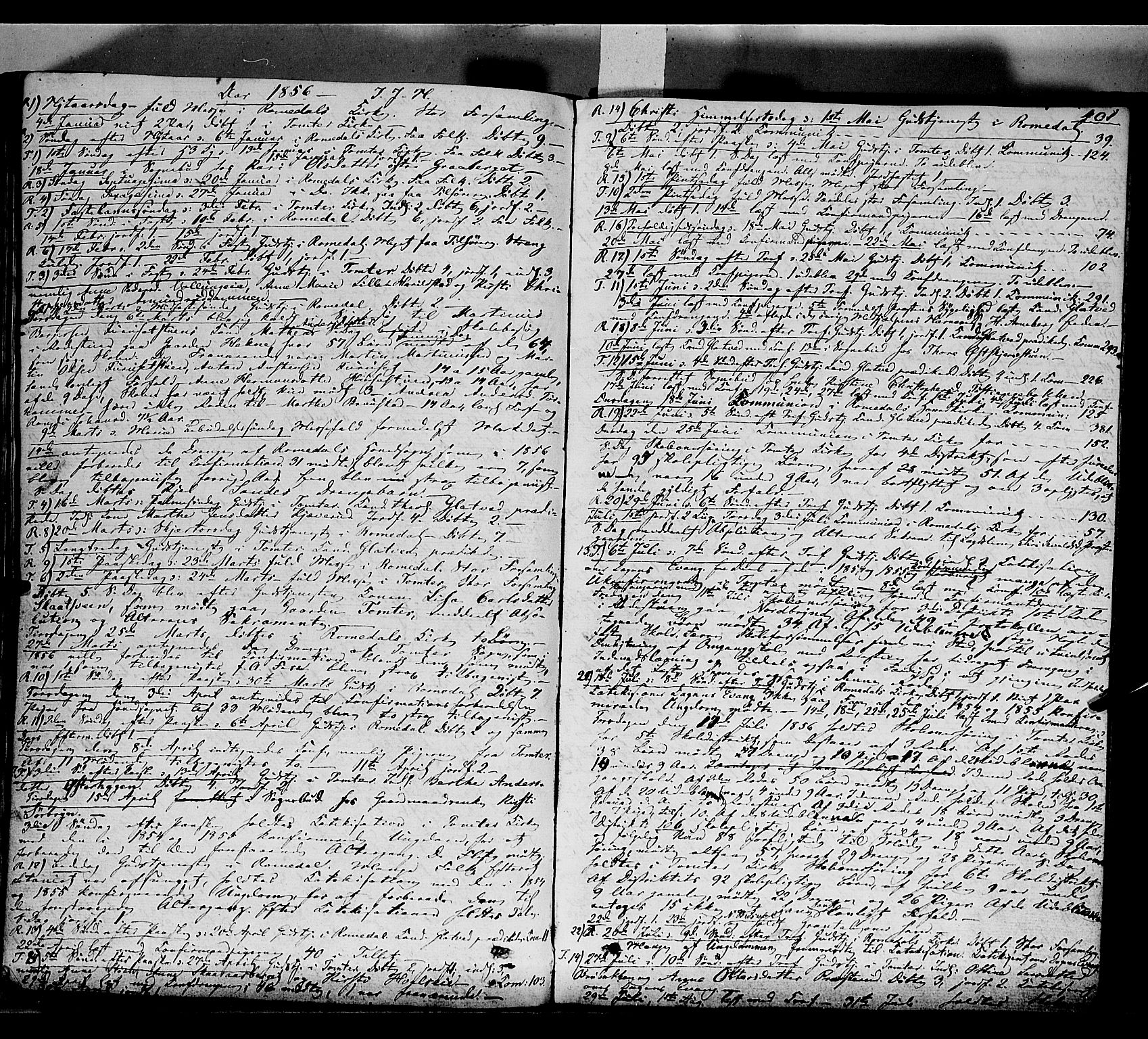 Romedal prestekontor, AV/SAH-PREST-004/K/L0004: Parish register (official) no. 4, 1847-1861, p. 401