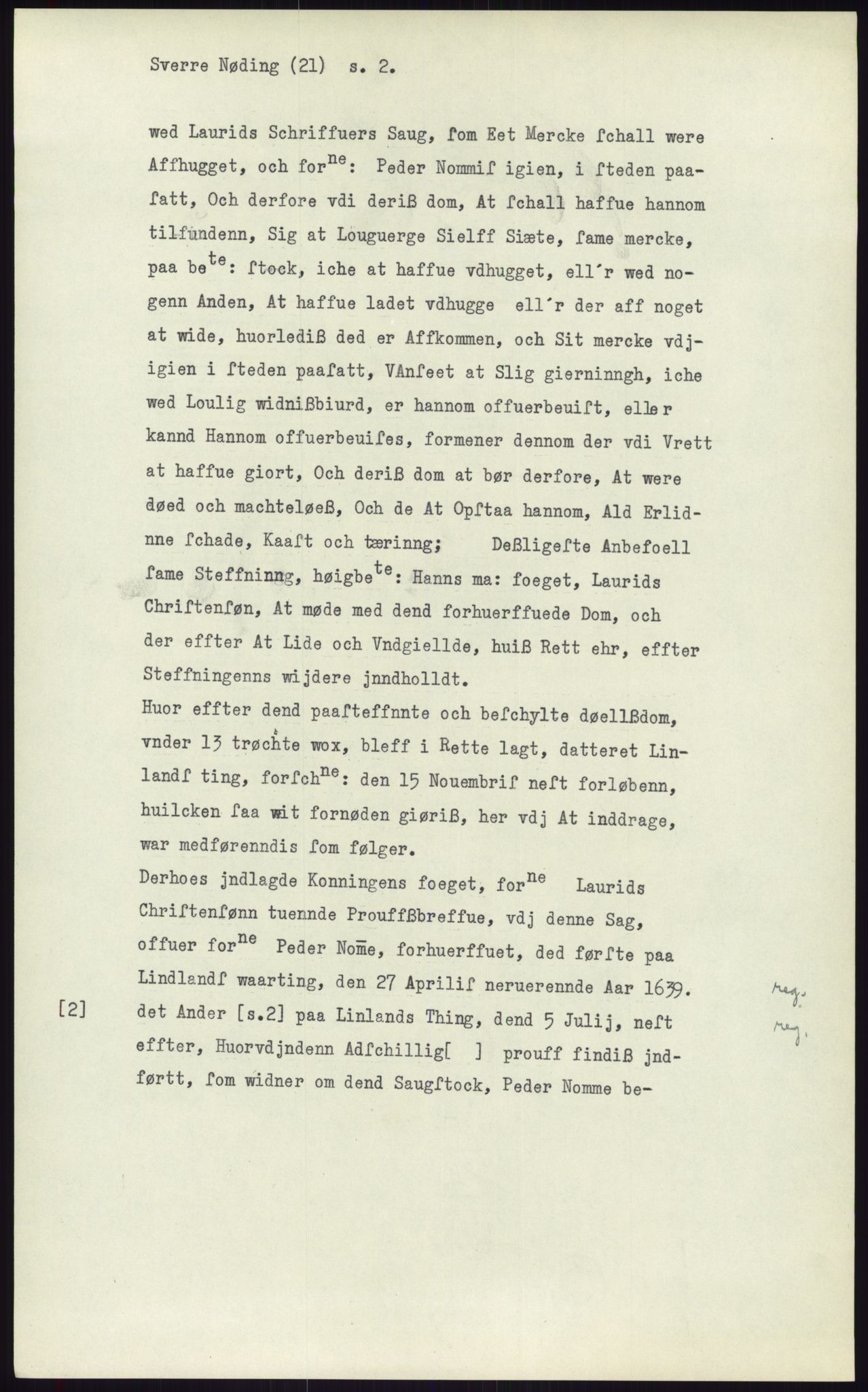 Samlinger til kildeutgivelse, Diplomavskriftsamlingen, RA/EA-4053/H/Ha, p. 2158