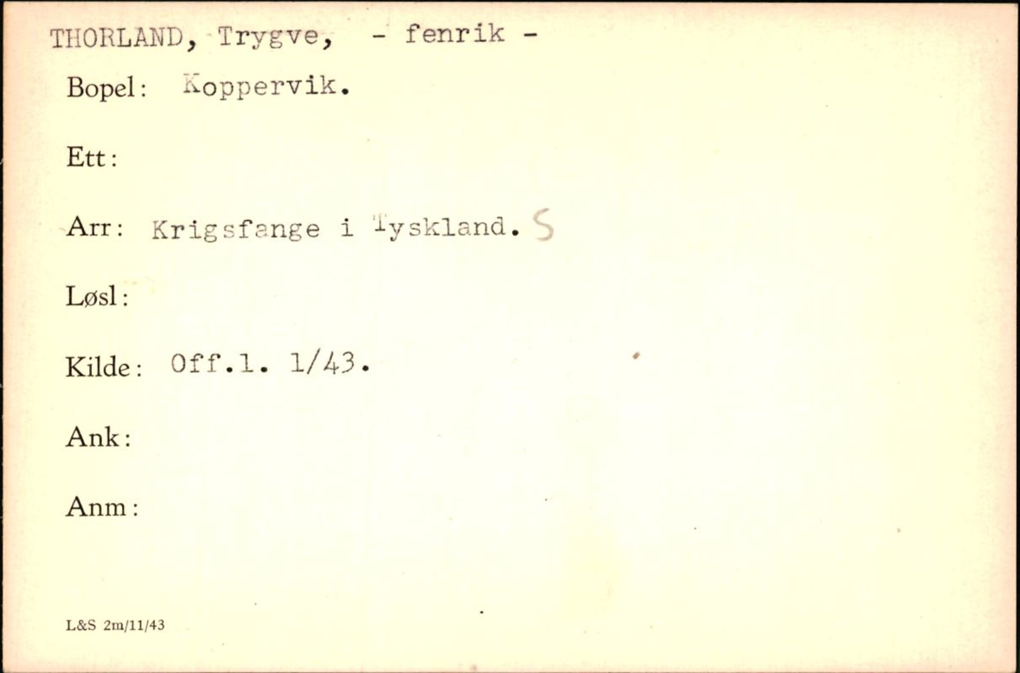 Forsvaret, Forsvarets krigshistoriske avdeling, AV/RA-RAFA-2017/Y/Yf/L0200: II-C-11-2102  -  Norske krigsfanger i Tyskland, 1940-1945, p. 1066