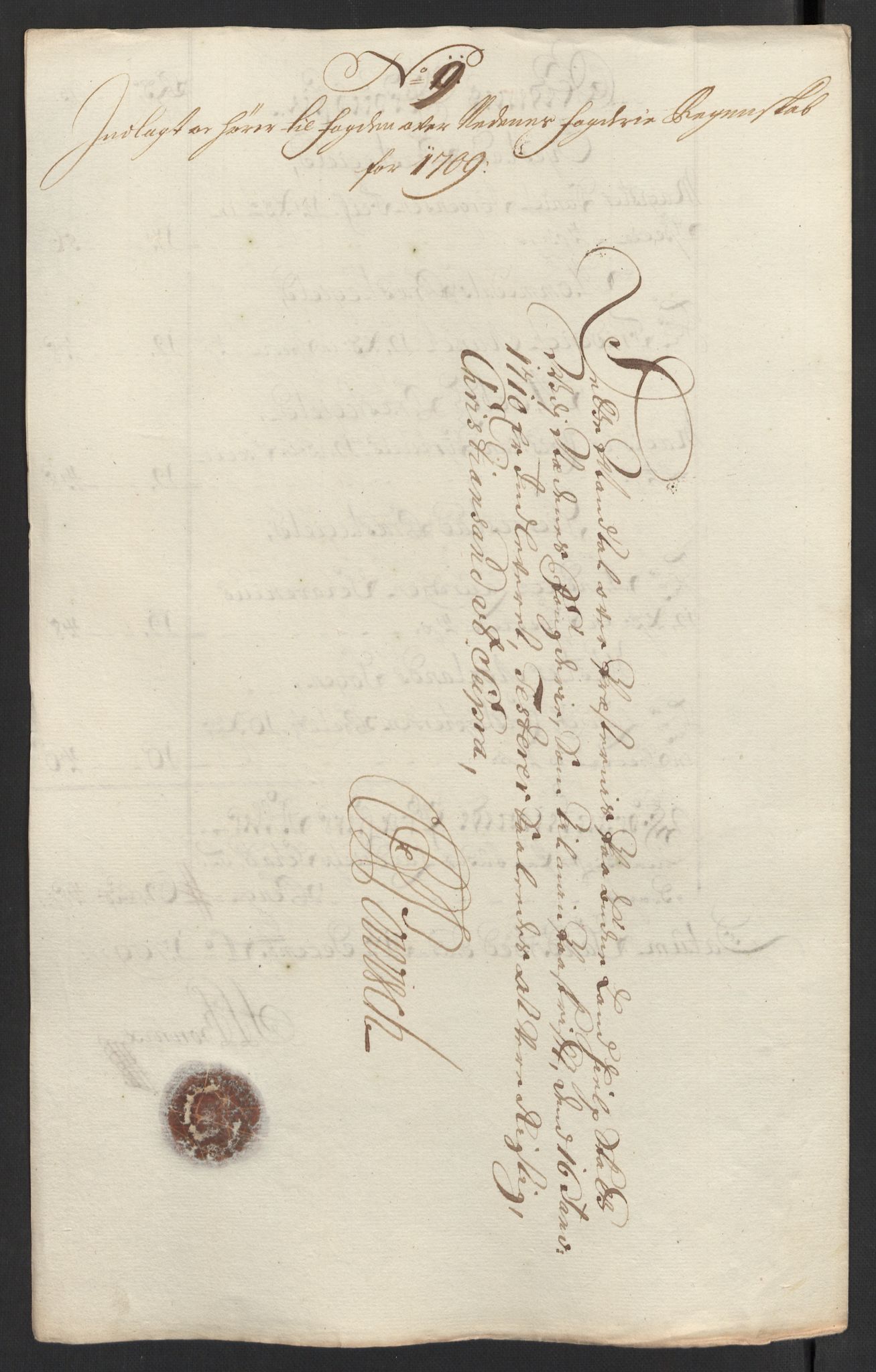 Rentekammeret inntil 1814, Reviderte regnskaper, Fogderegnskap, AV/RA-EA-4092/R39/L2318: Fogderegnskap Nedenes, 1706-1709, p. 471