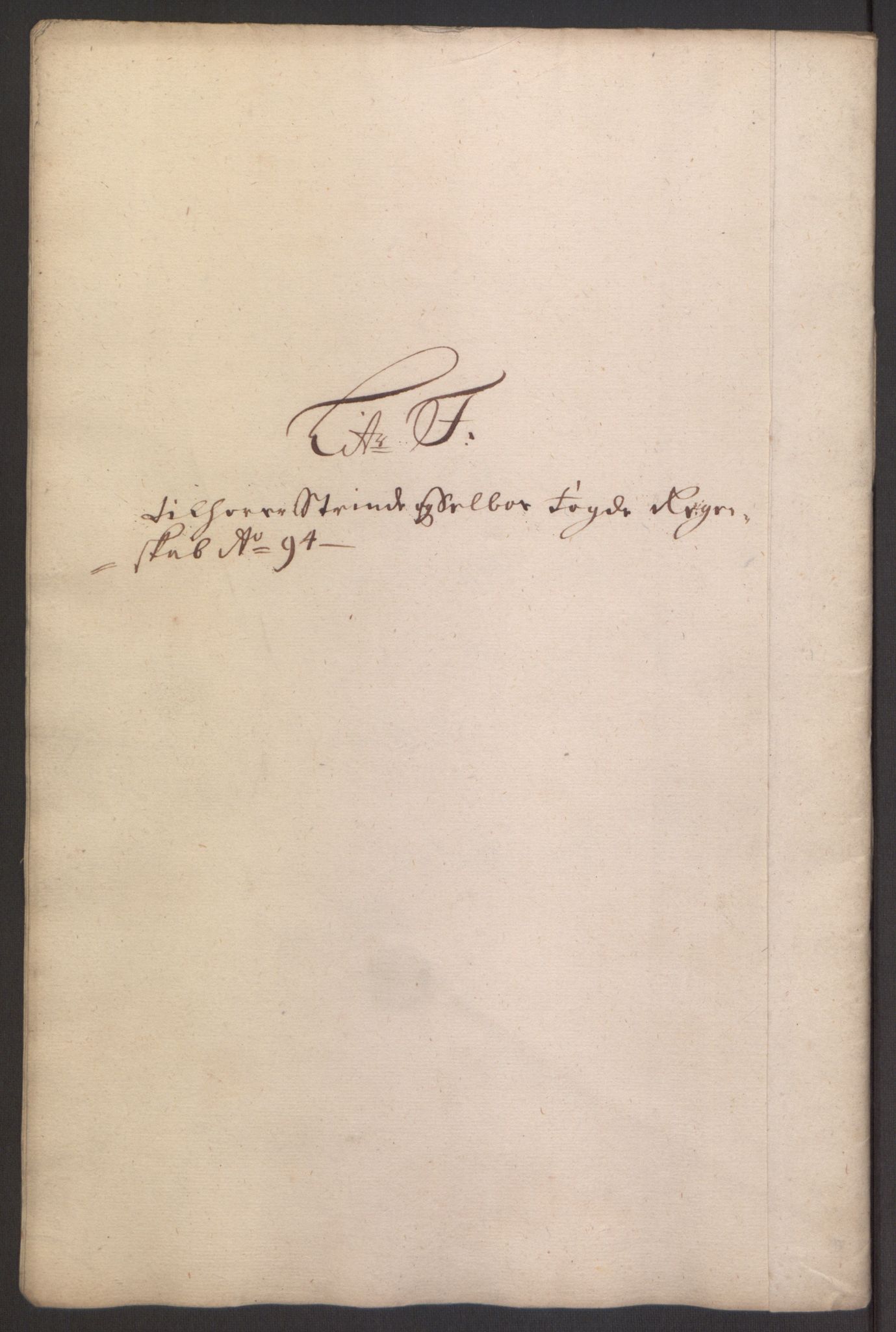 Rentekammeret inntil 1814, Reviderte regnskaper, Fogderegnskap, RA/EA-4092/R61/L4104: Fogderegnskap Strinda og Selbu, 1693-1694, p. 240