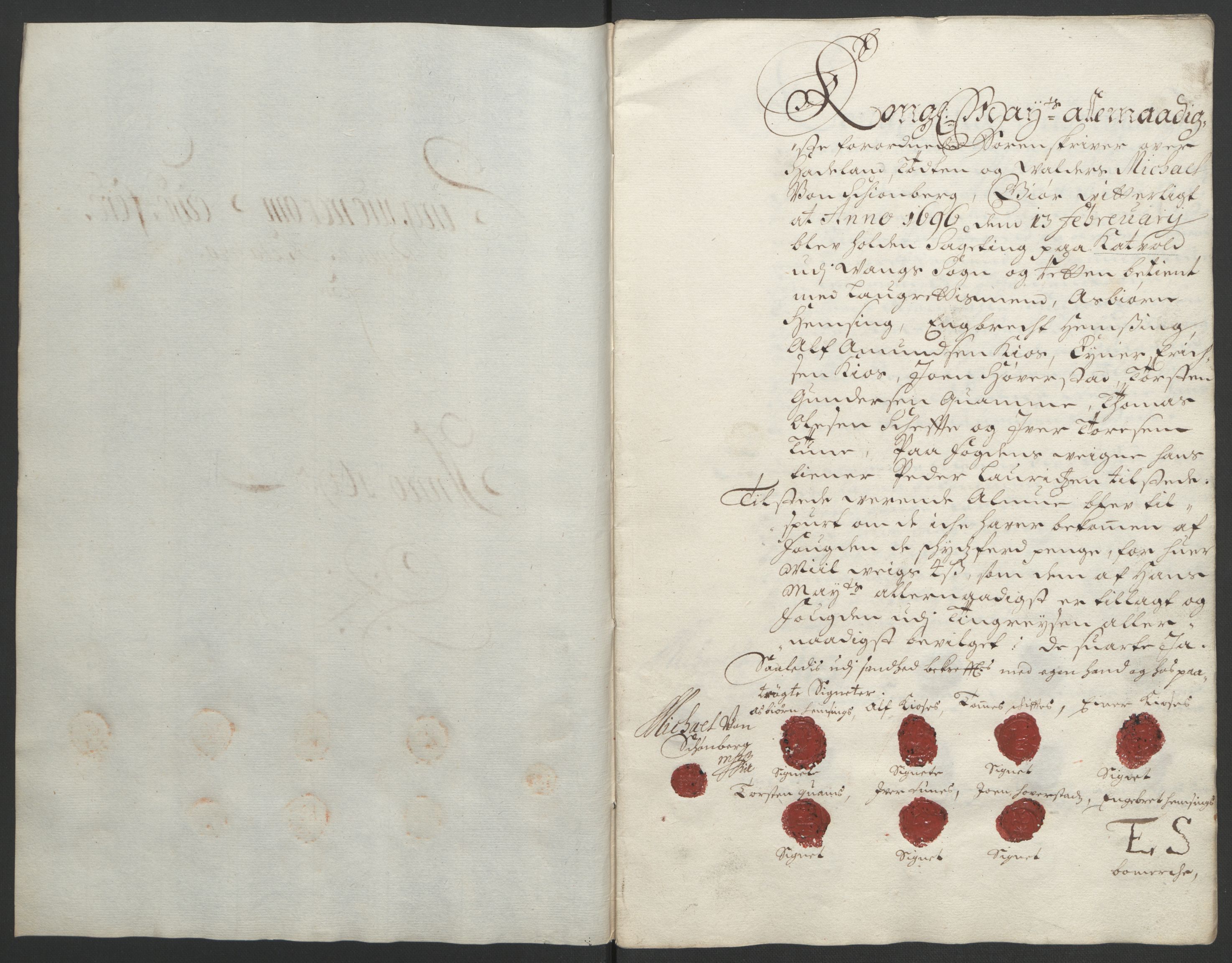 Rentekammeret inntil 1814, Reviderte regnskaper, Fogderegnskap, RA/EA-4092/R18/L1293: Fogderegnskap Hadeland, Toten og Valdres, 1695, p. 192