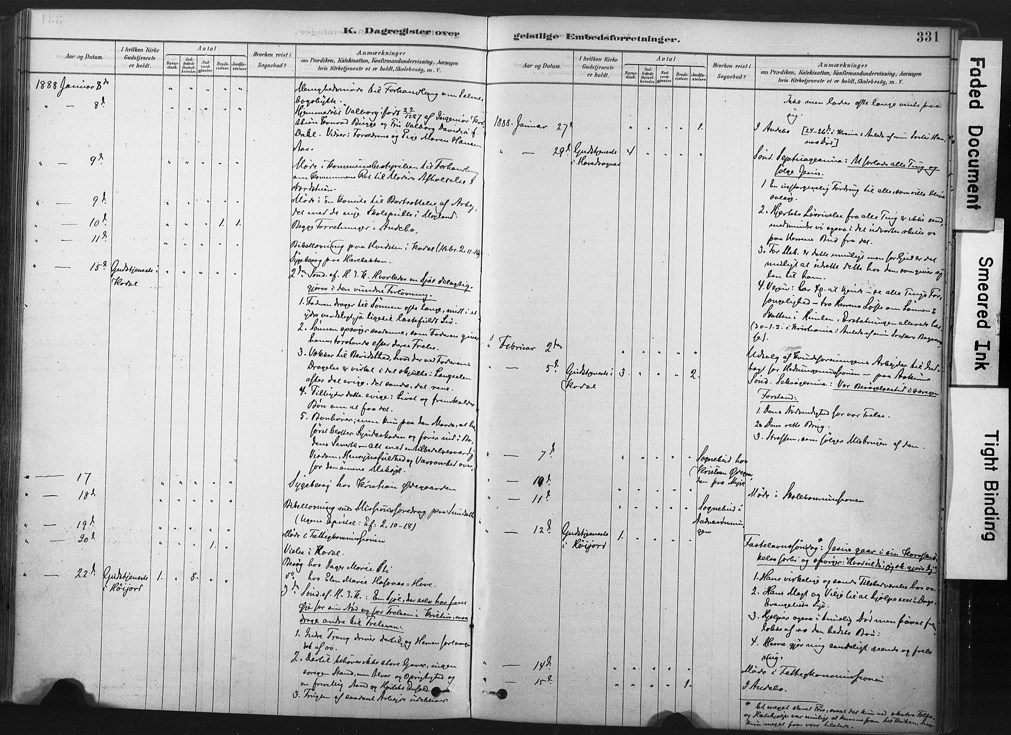 Andebu kirkebøker, AV/SAKO-A-336/F/Fa/L0007: Parish register (official) no. I 7, 1878-1899, p. 331