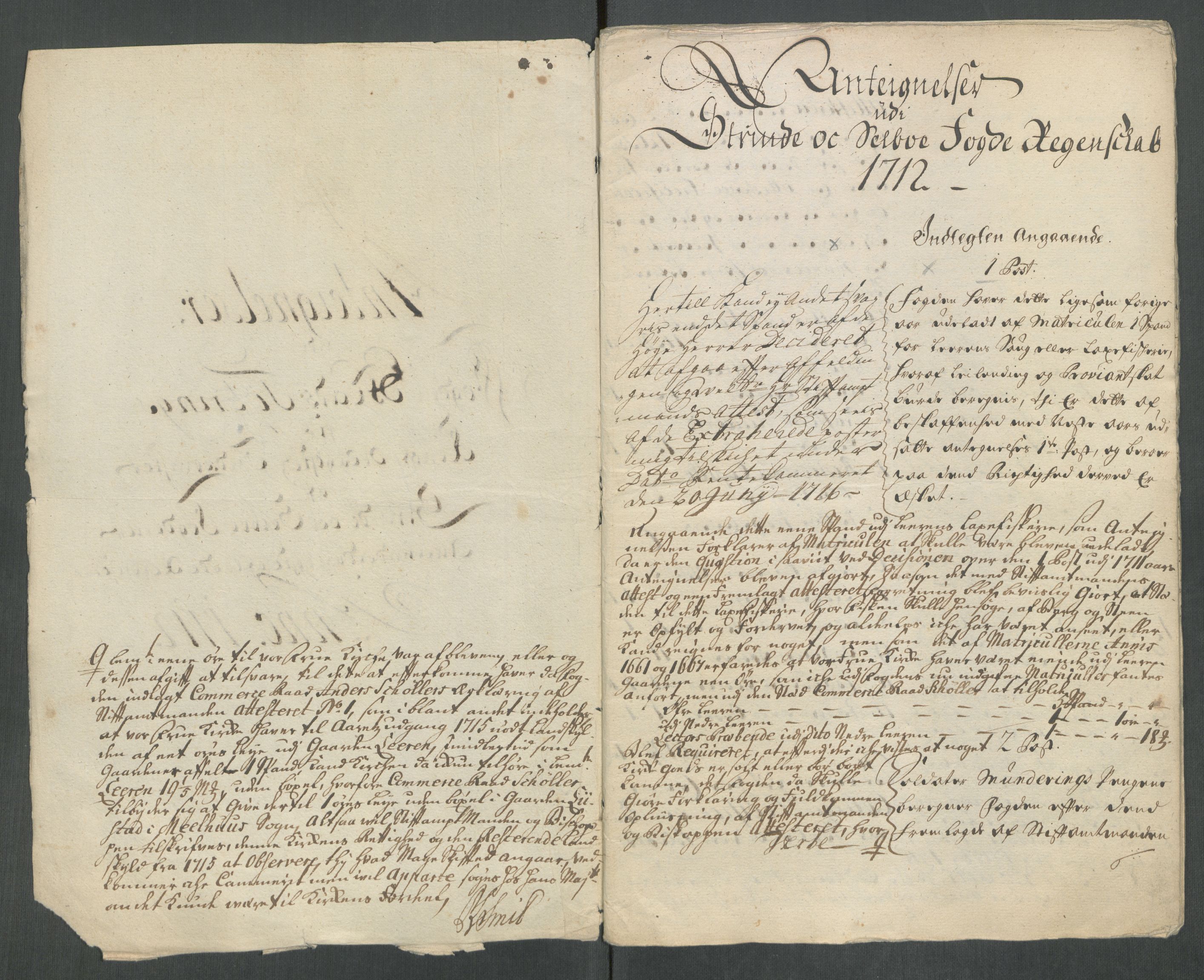 Rentekammeret inntil 1814, Reviderte regnskaper, Fogderegnskap, RA/EA-4092/R61/L4113: Fogderegnskap Strinda og Selbu, 1712-1713, p. 252