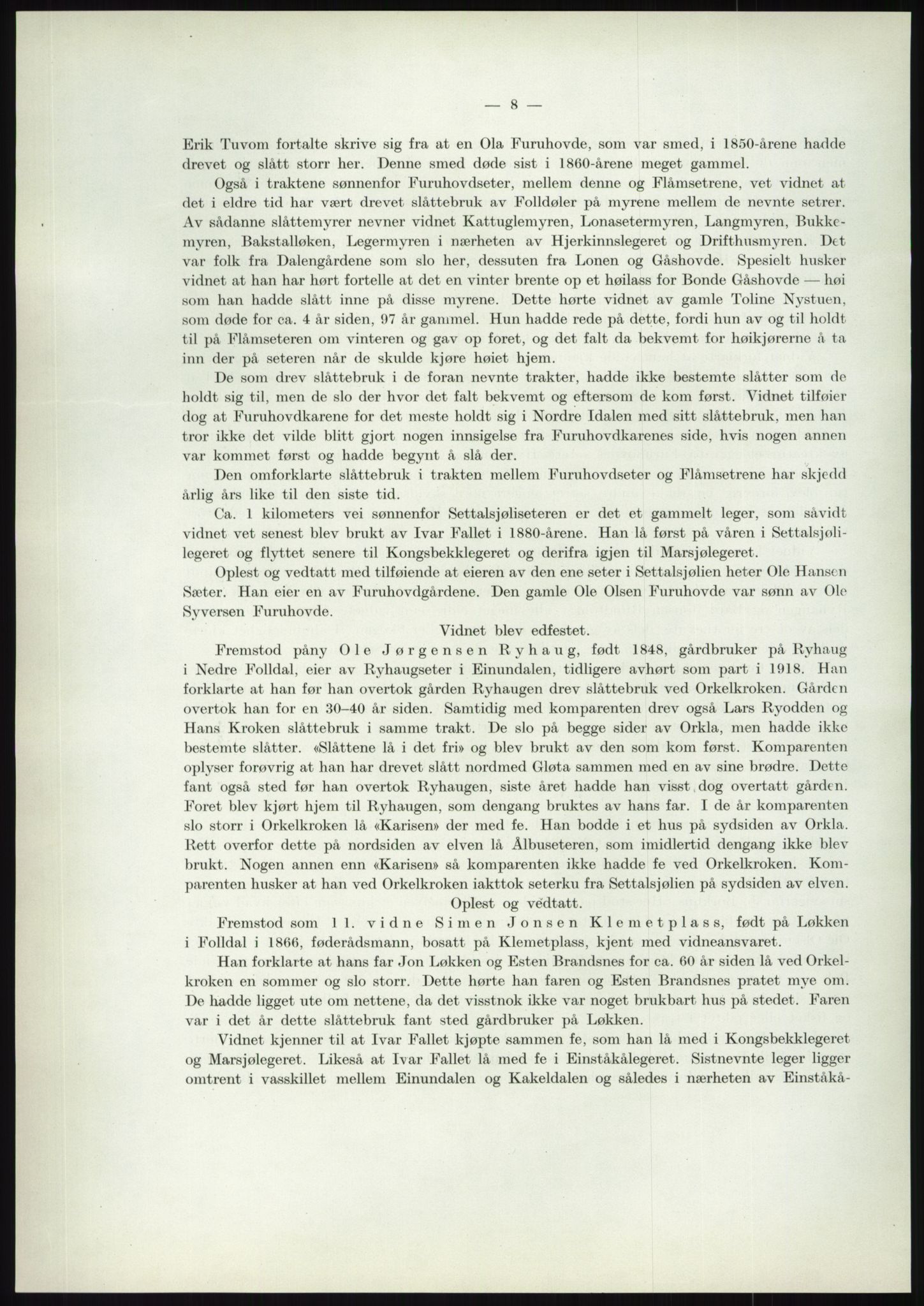 Høyfjellskommisjonen, AV/RA-S-1546/X/Xa/L0001: Nr. 1-33, 1909-1953, p. 3612