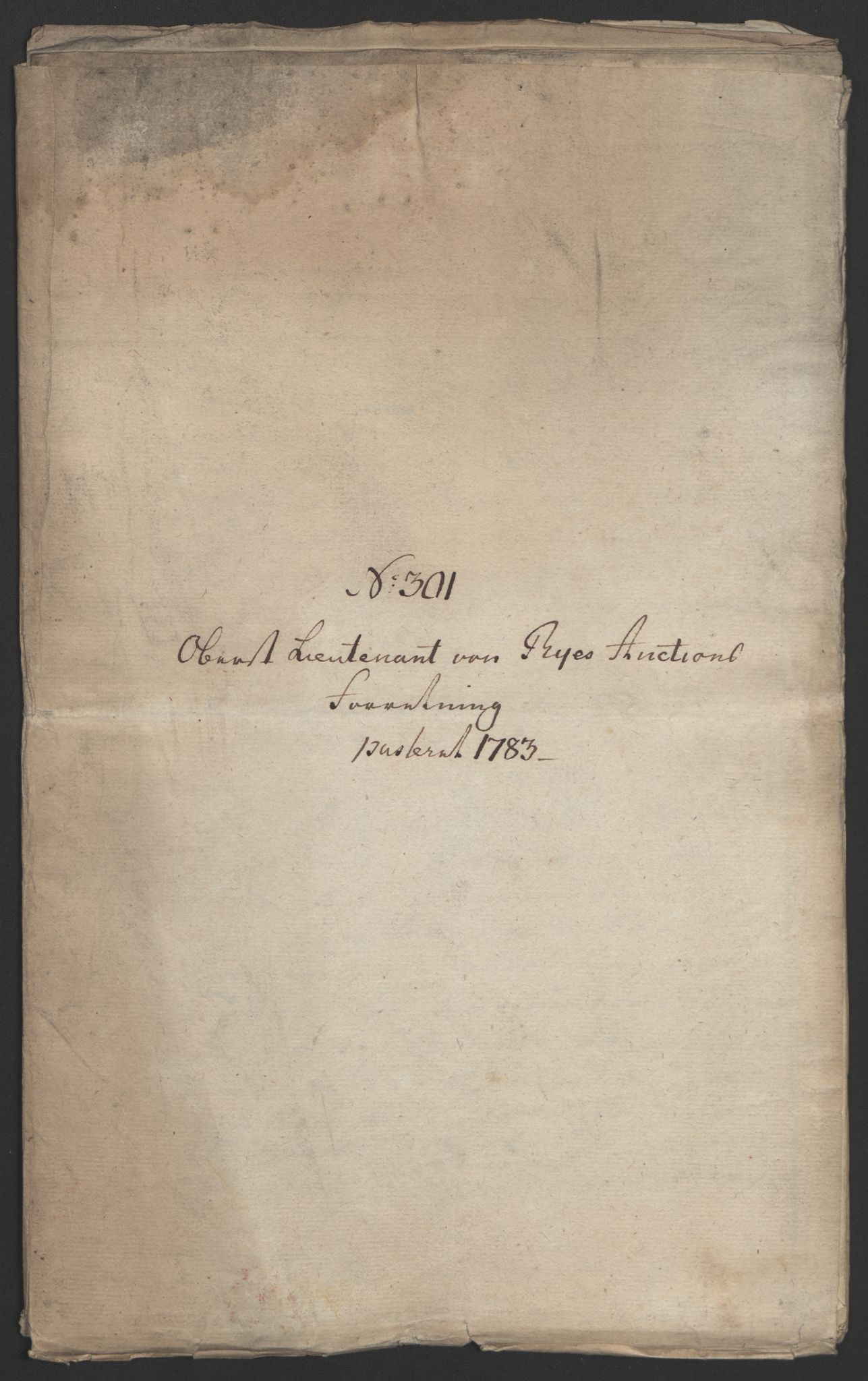 Forsvaret, Generalauditøren, RA/RAFA-1772/F/Fj/Fja/L0027: --, 1769-1824, p. 253