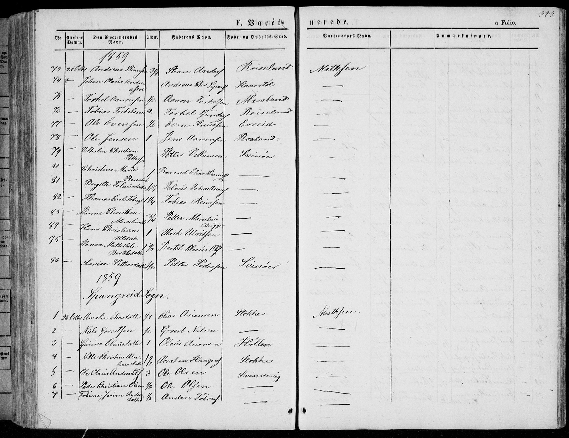 Sør-Audnedal sokneprestkontor, AV/SAK-1111-0039/F/Fa/Fab/L0006: Parish register (official) no. A 6, 1829-1855, p. 323