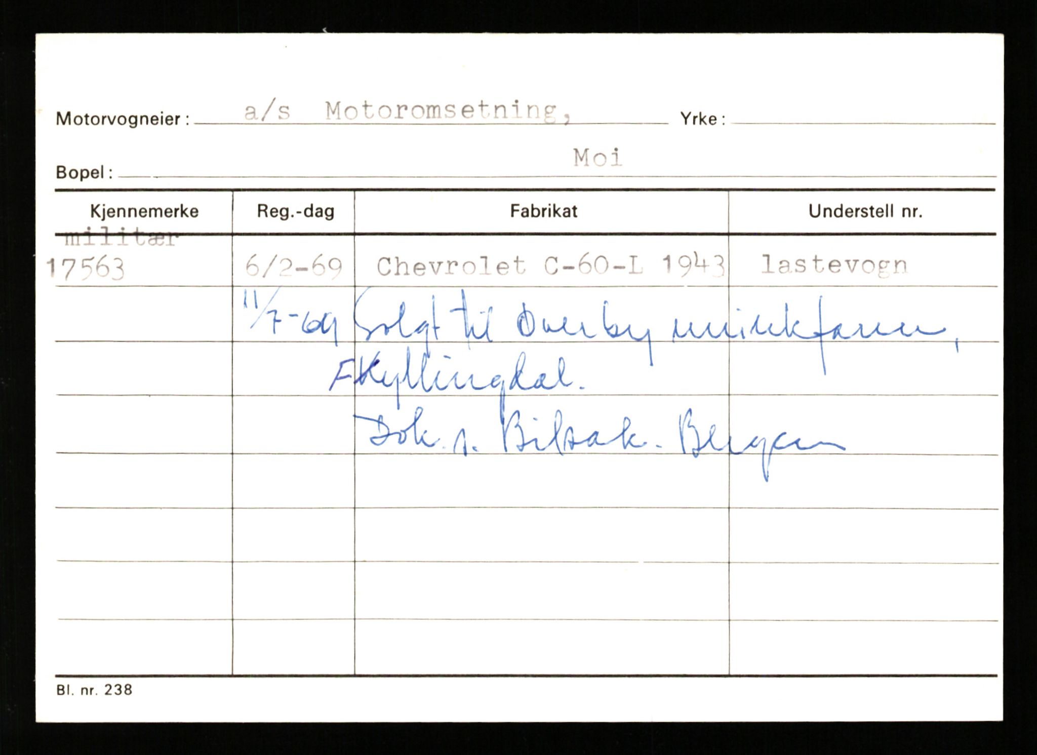 Stavanger trafikkstasjon, AV/SAST-A-101942/0/G/L0004: Registreringsnummer: 15497 - 22957, 1930-1971, p. 1051