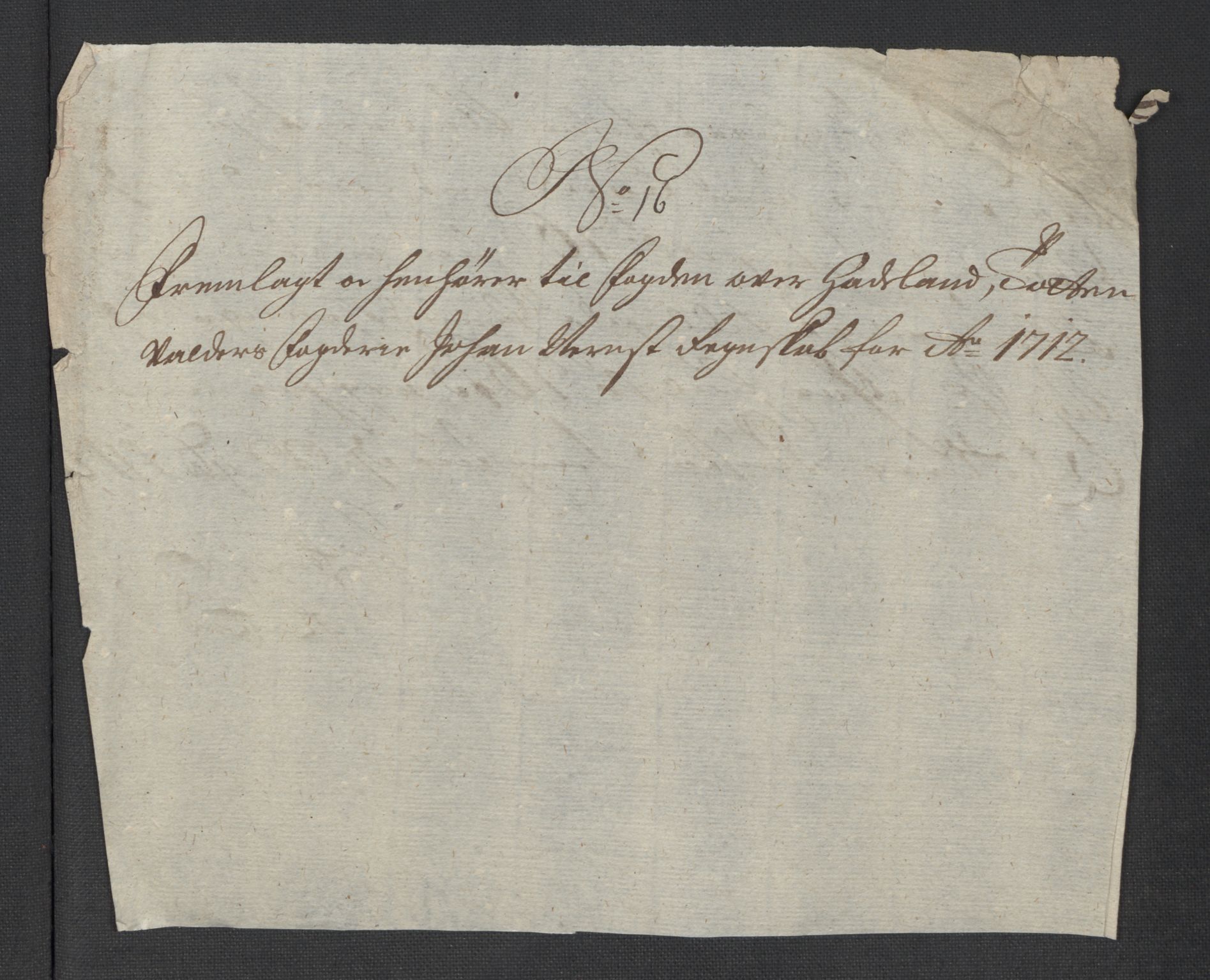 Rentekammeret inntil 1814, Reviderte regnskaper, Fogderegnskap, AV/RA-EA-4092/R18/L1309: Fogderegnskap Hadeland, Toten og Valdres, 1712, p. 355