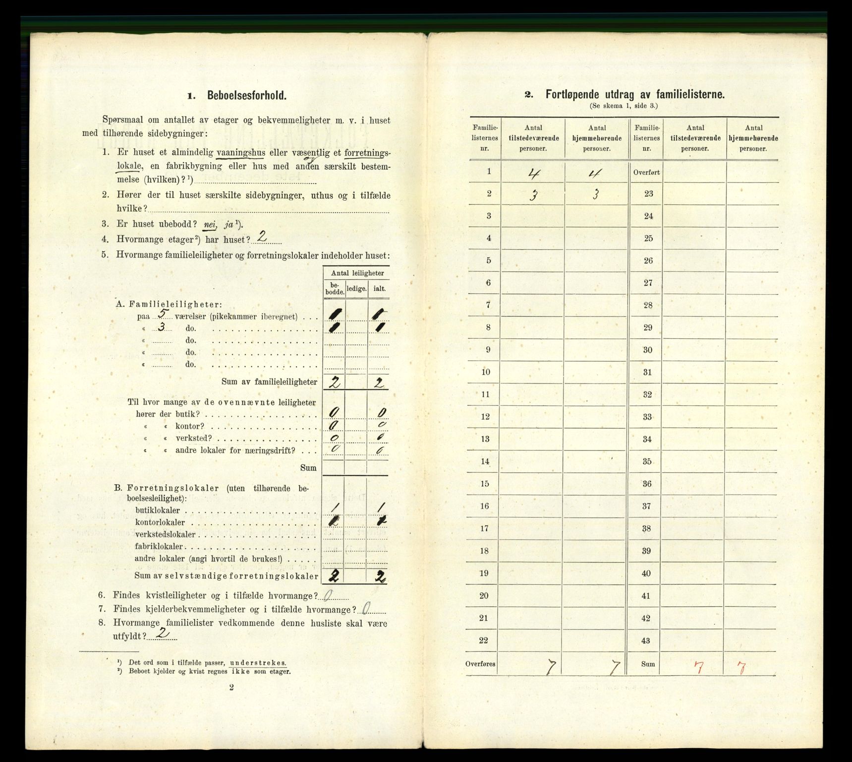 RA, 1910 census for Steinkjer, 1910, p. 685