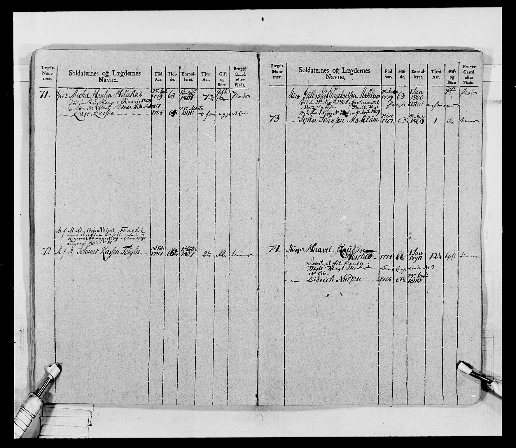 Generalitets- og kommissariatskollegiet, Det kongelige norske kommissariatskollegium, AV/RA-EA-5420/E/Eh/L0069: Opplandske gevorbne infanteriregiment, 1810-1818, p. 29