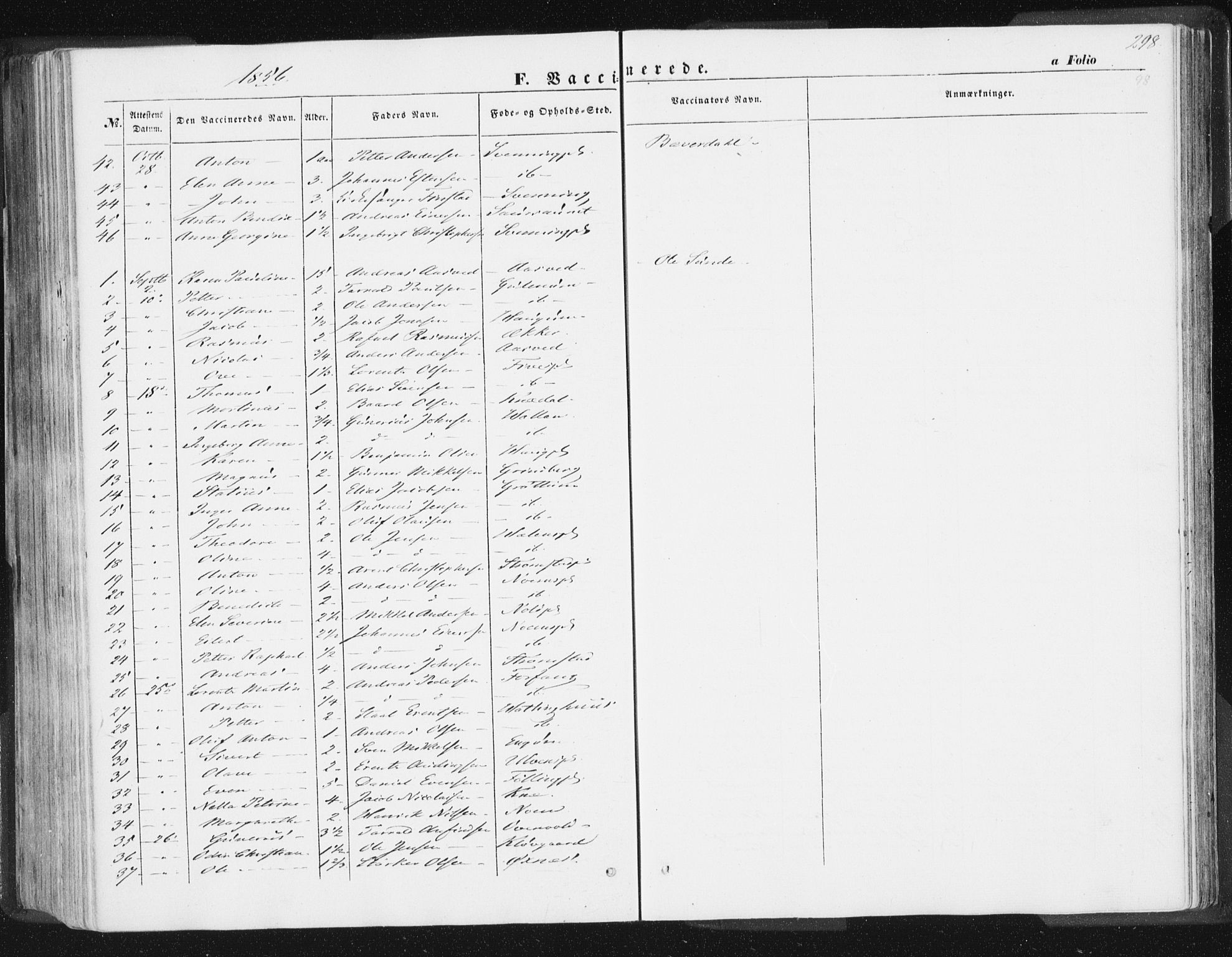 Ministerialprotokoller, klokkerbøker og fødselsregistre - Nord-Trøndelag, AV/SAT-A-1458/746/L0446: Parish register (official) no. 746A05, 1846-1859, p. 298