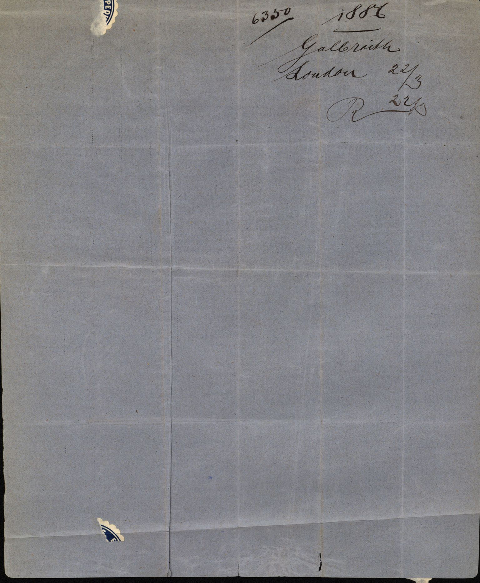 Pa 63 - Østlandske skibsassuranceforening, VEMU/A-1079/G/Ga/L0019/0001: Havaridokumenter / Telanak, Telefon, Ternen, Sir John Lawrence, Benguela, 1886, p. 65