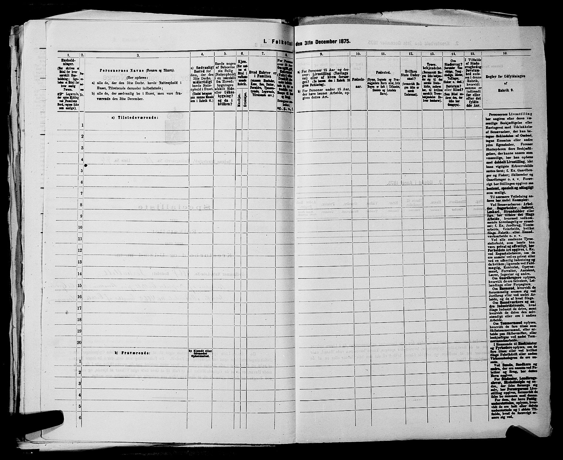 SAKO, 1875 census for 0623P Modum, 1875, p. 2357