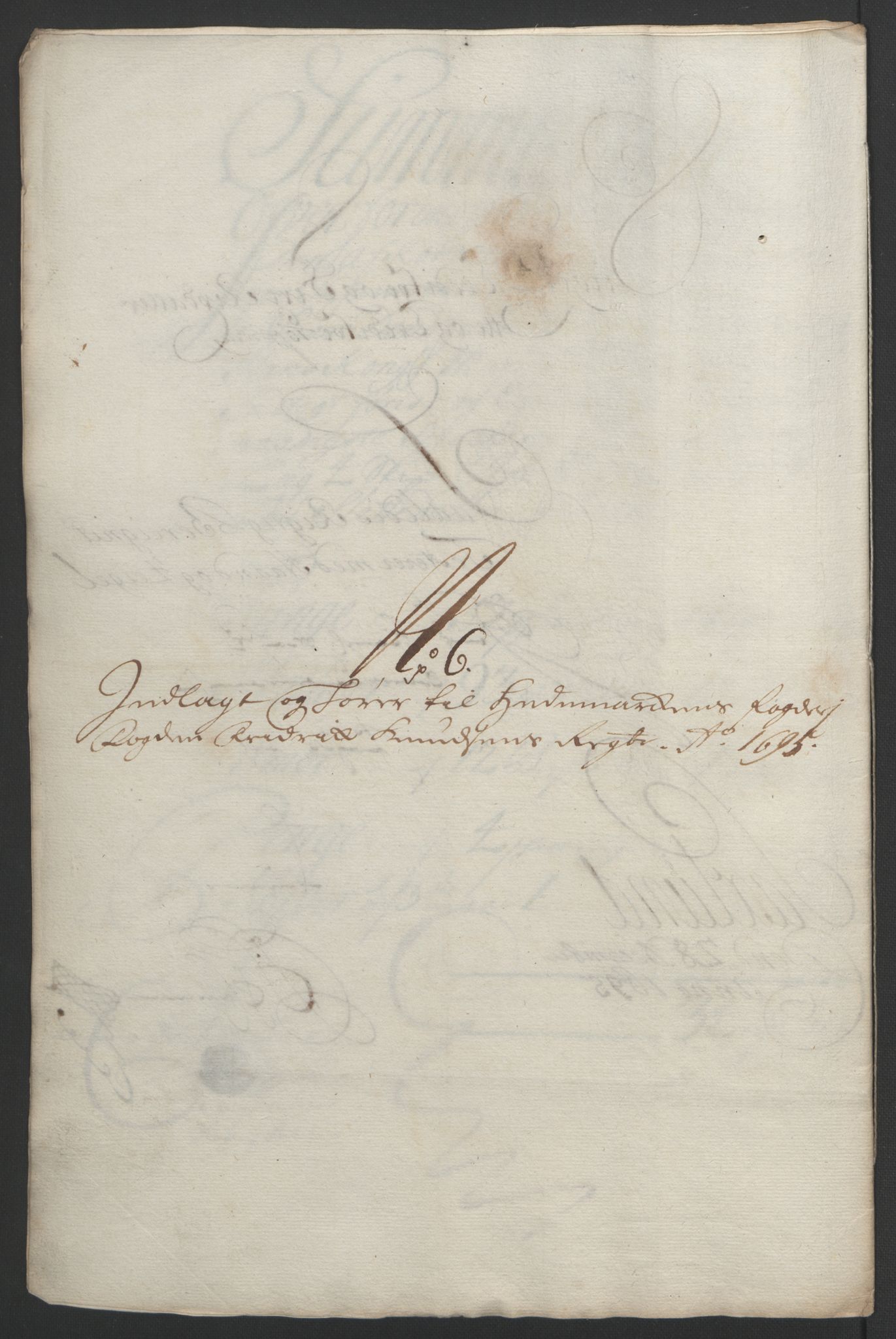 Rentekammeret inntil 1814, Reviderte regnskaper, Fogderegnskap, RA/EA-4092/R16/L1036: Fogderegnskap Hedmark, 1695-1696, p. 221